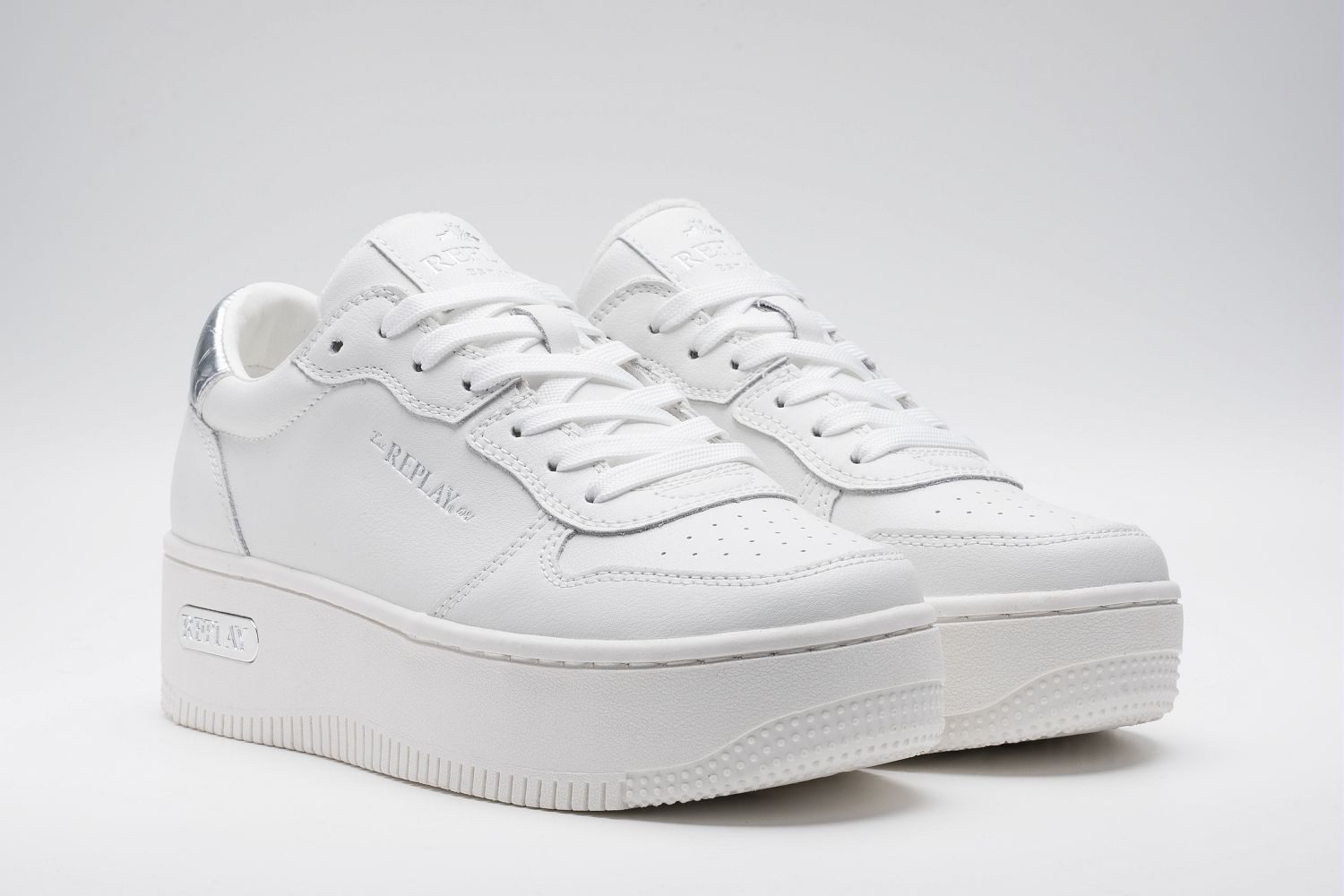 Replay Plateausneaker Halbschuh, Freizeitsneaker, Schnürschuh in cleaner Optik