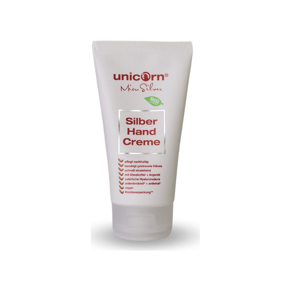 unicorn -by Spa Vivent Handcreme Micro Silver, Silber, 75 ml