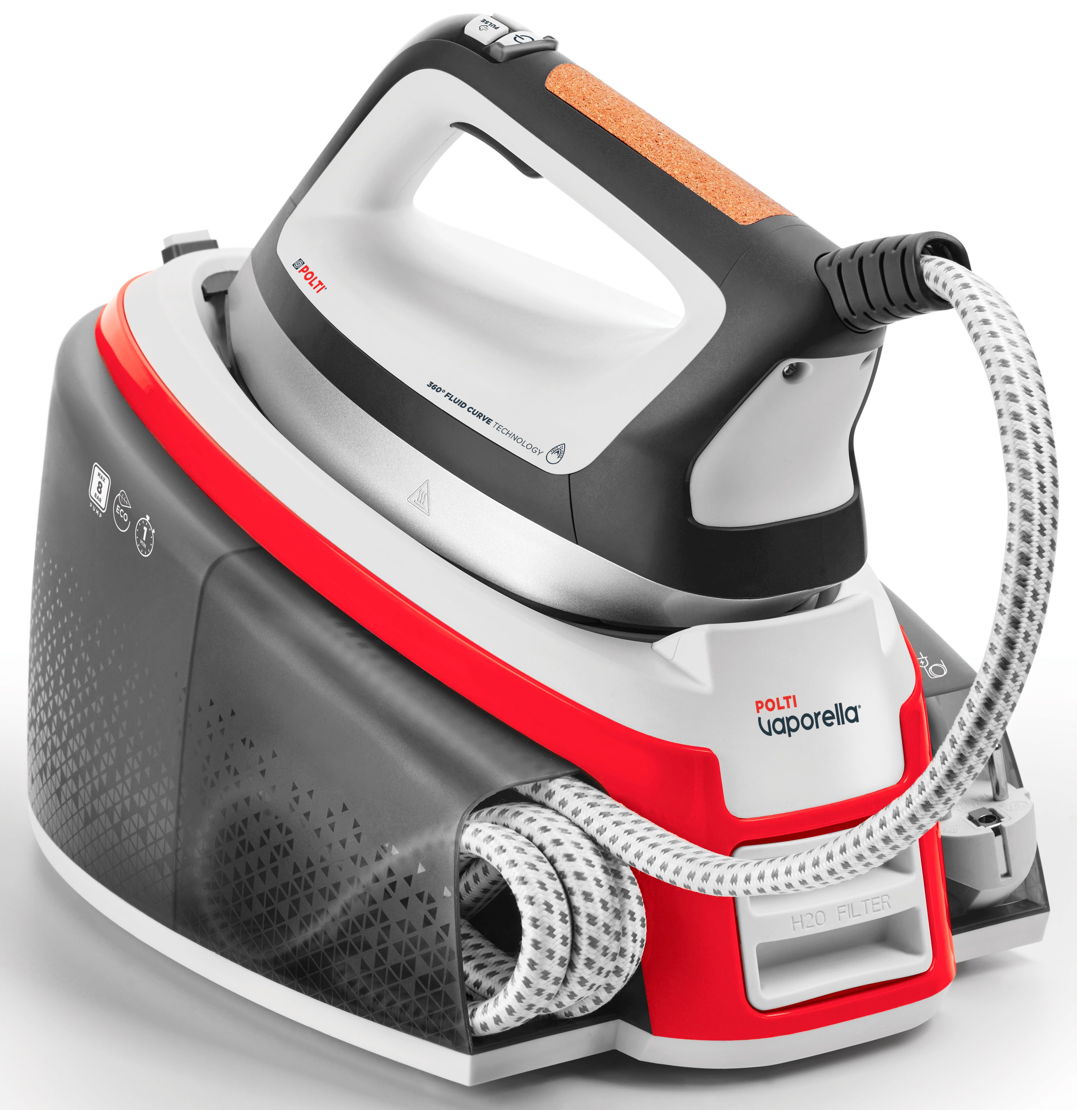 Polti Dampfbügelstation VAPORELLA INSTANT VI50.50, 2000 ml Wassertank