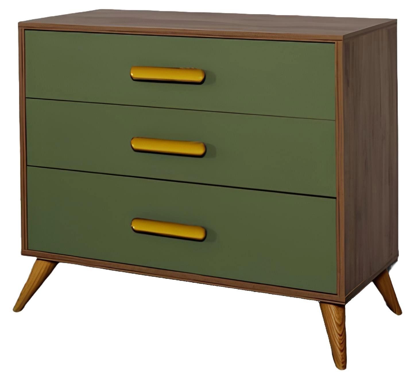 Xlmoebel Kommode Holzkommode mit Regal und Schrank für das Kinderzimmer (Kommode, Kommode), Hergestellt in Europa