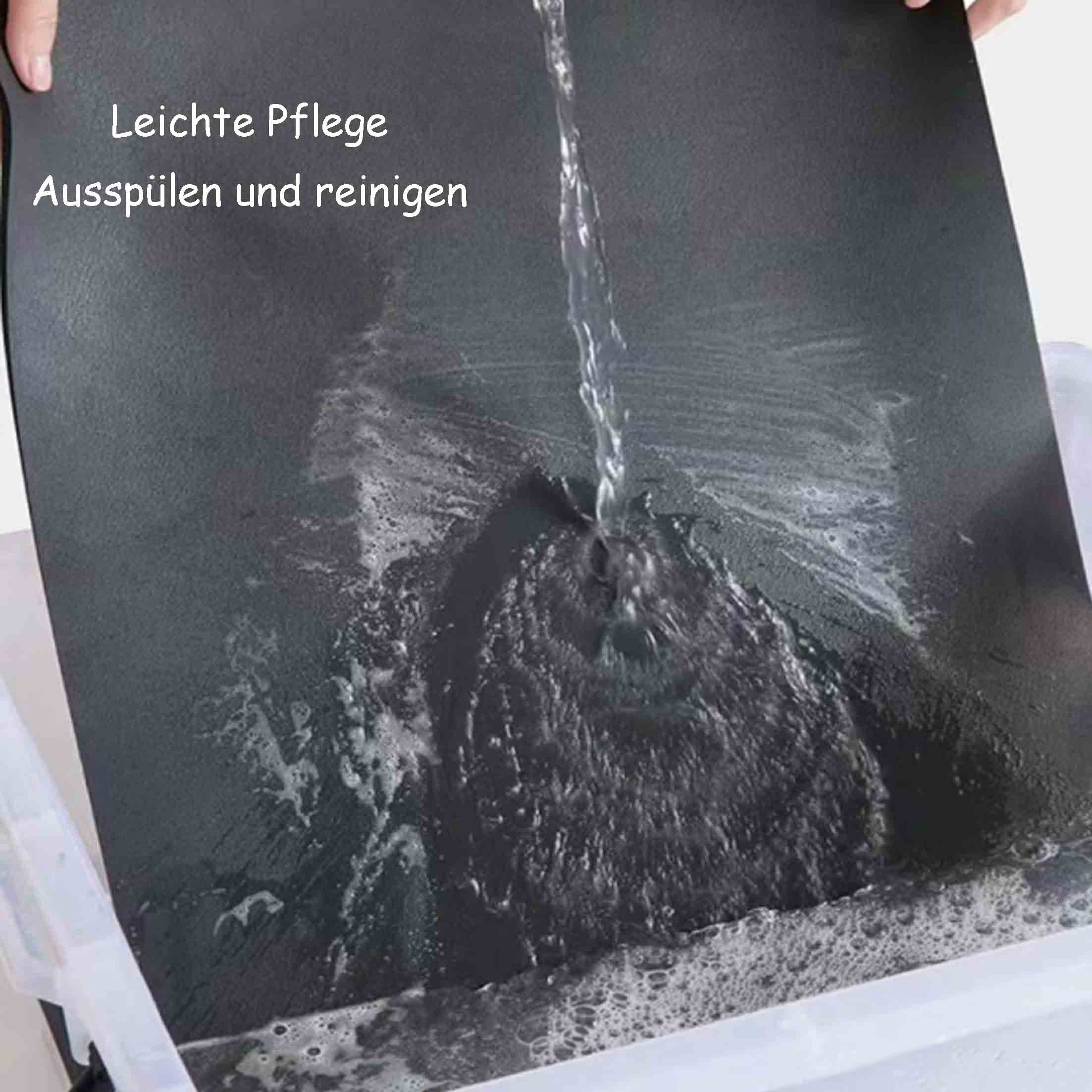 KINSI Abtropfmatte Drainagematte, hochwertige Haptik, Kieselgur rutschfest, saugfähig, Schnell Feuchtigkeit aufnehmen, die Tischoberfläche trocken halten