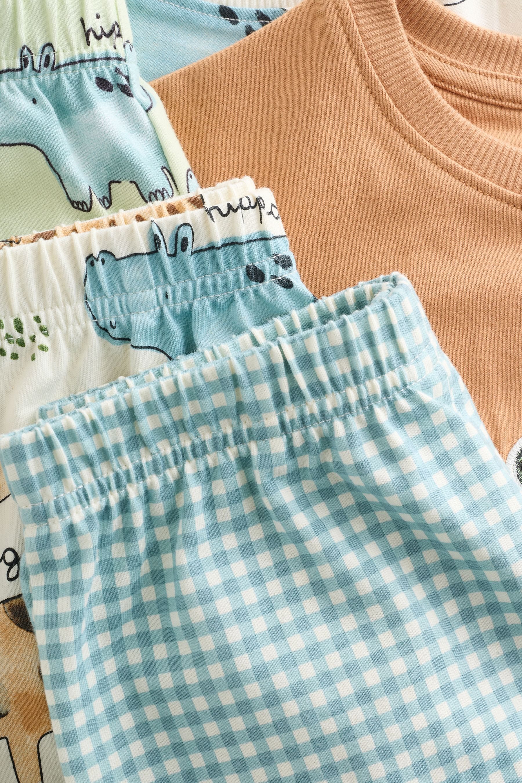 Next Pyjama Kurze Schlafanzüge, 3er-Pack (6 tlg)