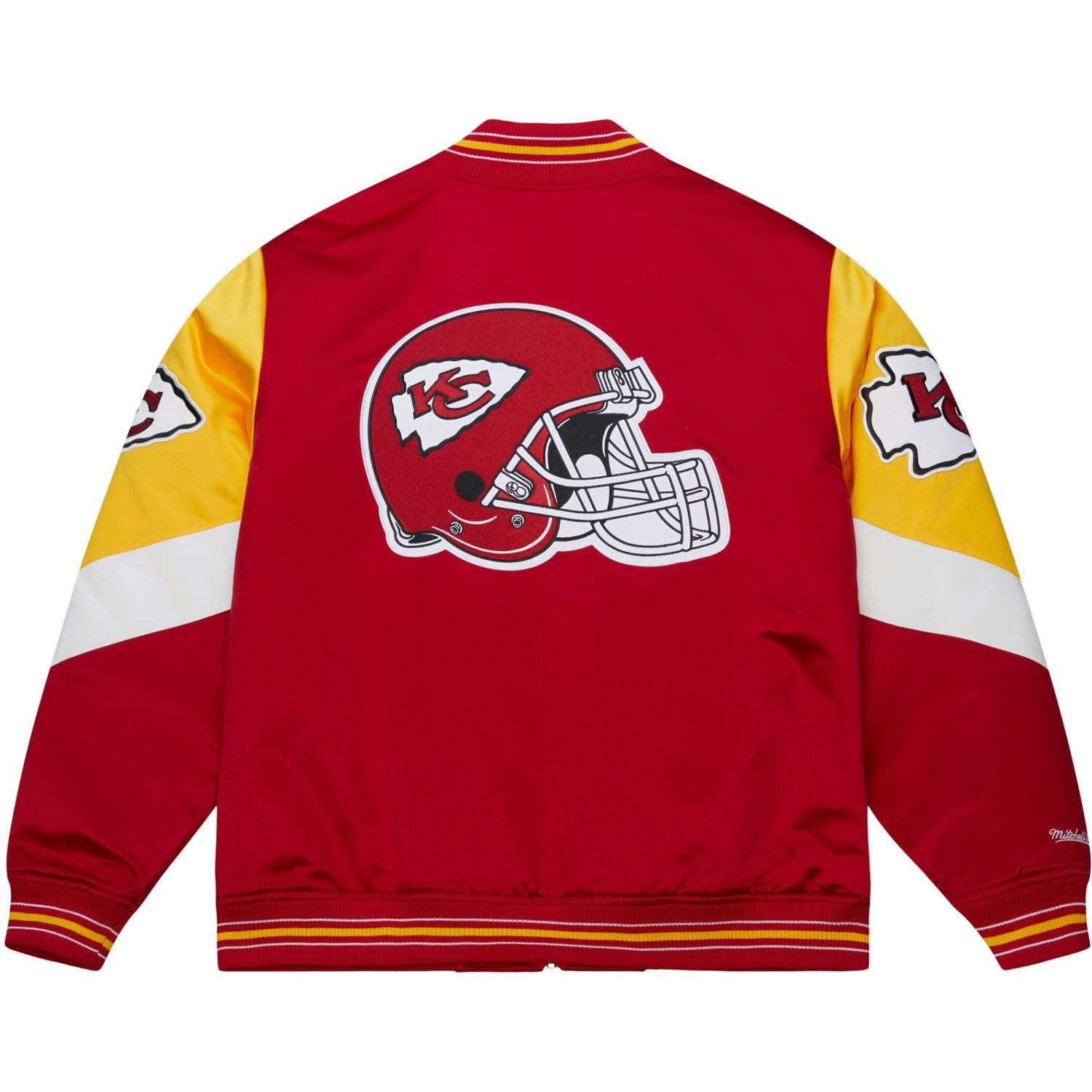 Mitchell & Ness Collegejacke Heavyweight Satin NFL Kansas City Chiefs