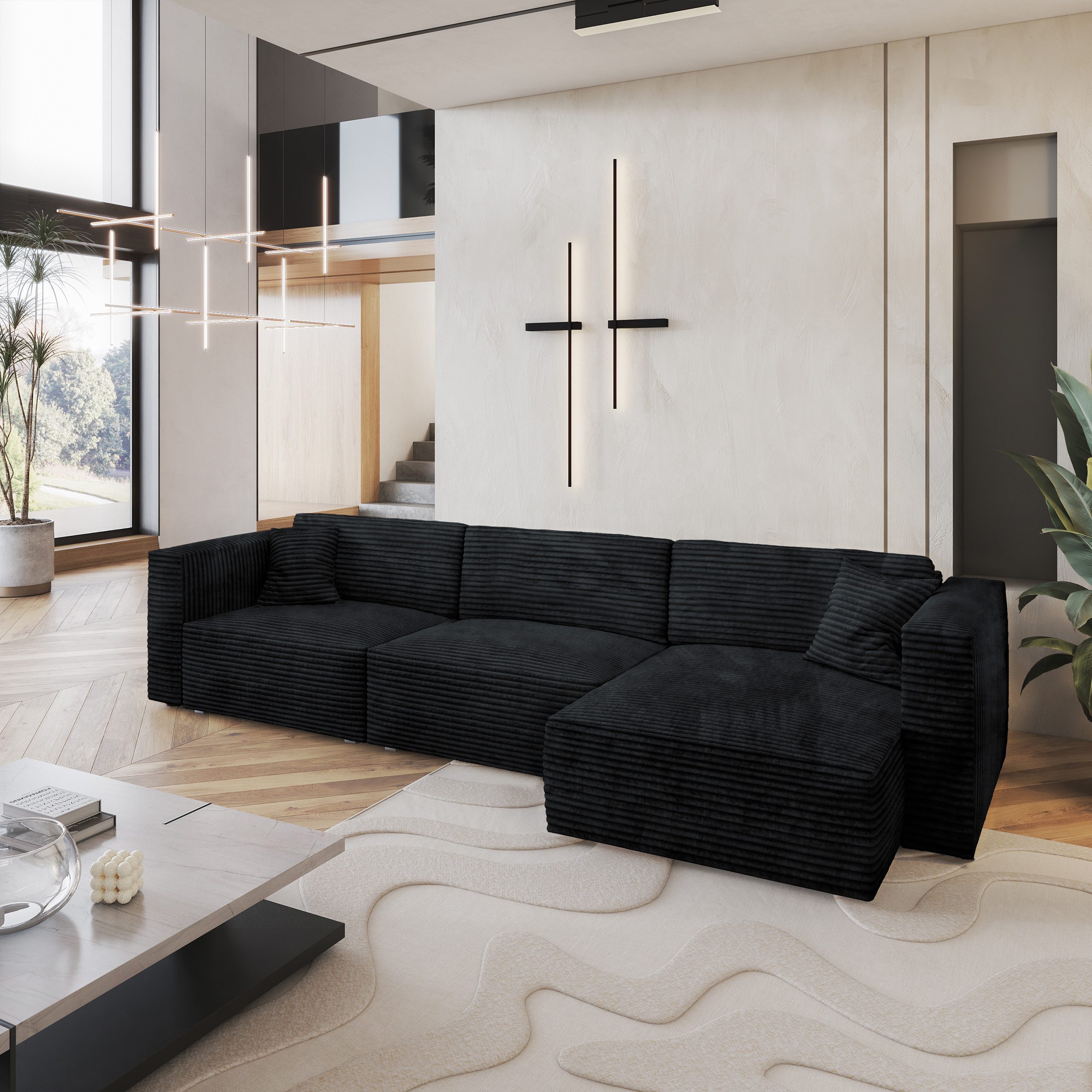 Masseno Ecksofa TOLMO mit Schlaffunktion L-Form, günstig online kaufen