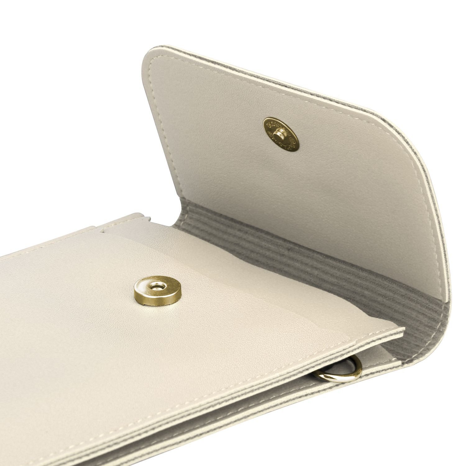 Cadorabo Handytasche für iPhone 17 PRO (1-tlg), Hülle Handytasche zum Umhängen Damen Handtasche Handyfach PU Leder – Bild 2 von 5