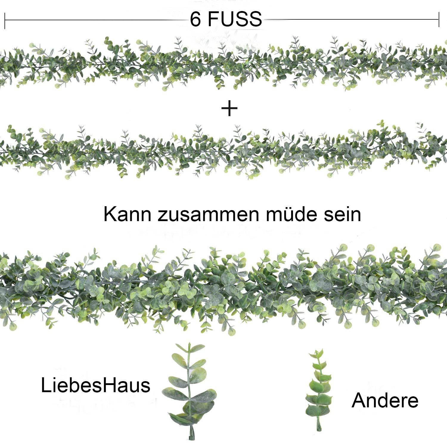 Künstliche Zimmerpflanze Künstliche Zimmerpflanze »Künstliche Eukalyptus-Gi günstig online kaufen
