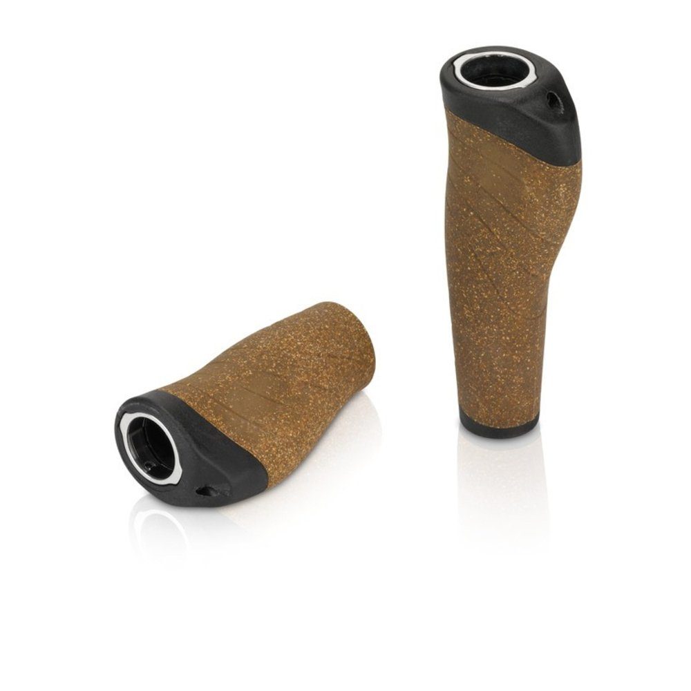 XLC Fahrradlenkergriff Griffe "Kork Compound", 1x Klemmung, 135/92 mm, Ø 22 mm
