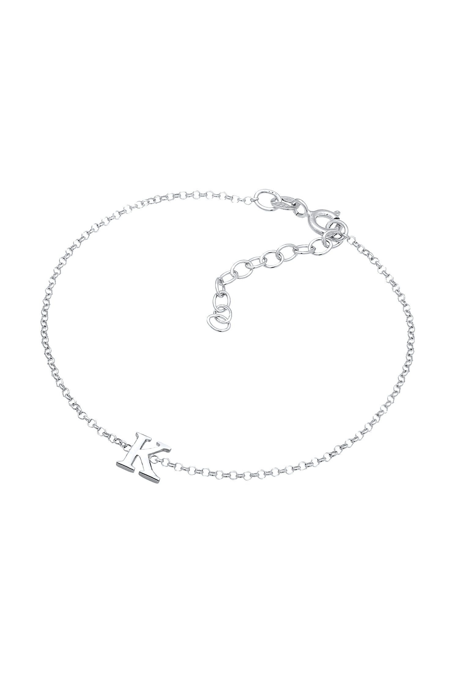 Elli Armband Buchstaben Initialen Anhänger K günstig online kaufen