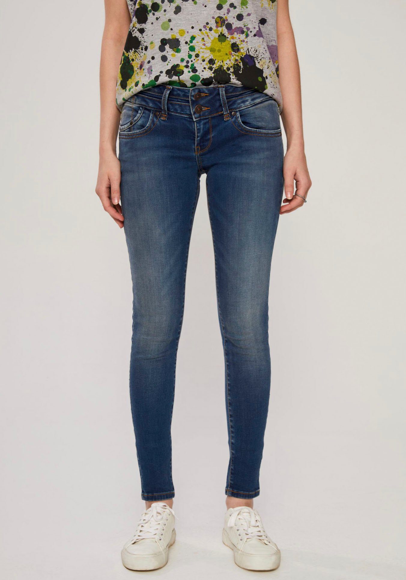 LTB Skinny-fit-Jeans »JULITA X« (1-tlg) mit extra-engem Bein, niedriger  Leibhöhe und Stretch-Anteil online kaufen | OTTO