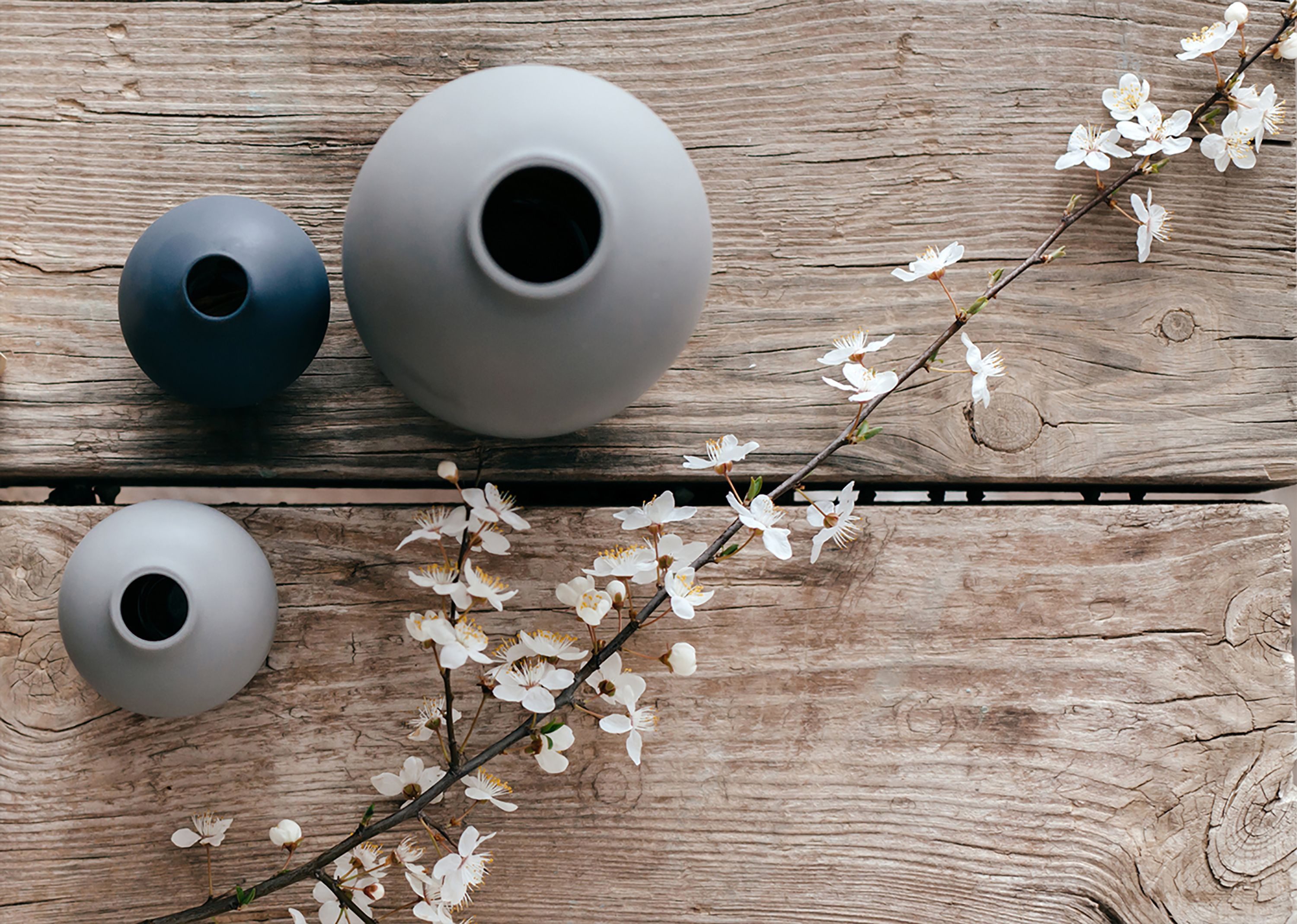 artissimo Deco-Panel Dekopanel ca.20x30cm Wandbild Bild klein Bilderwand Stillleben vintage, Natural Moments: Stillleben mit Kirschblüten