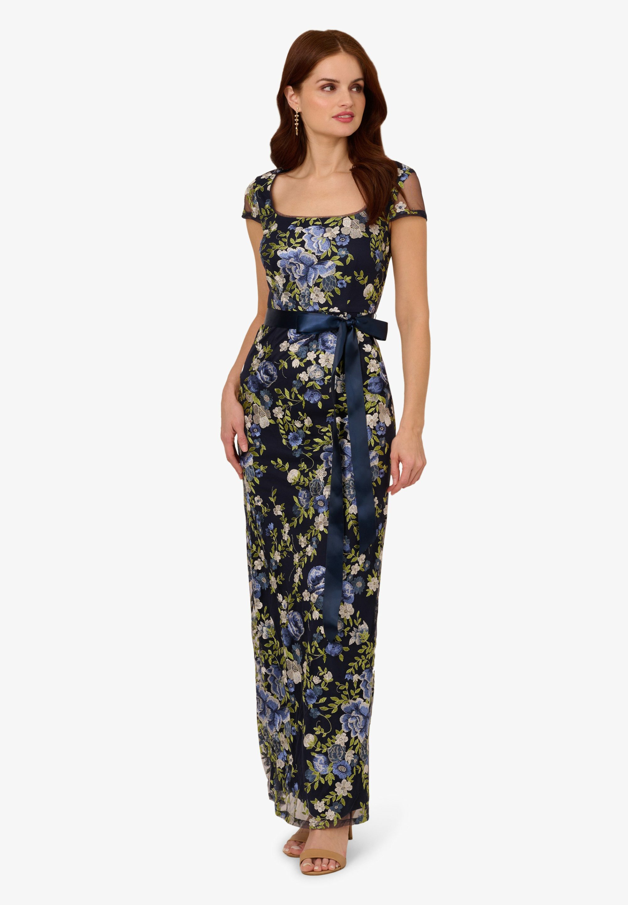 Adrianna Papell Abendkleid Cascading Floral Column günstig online kaufen