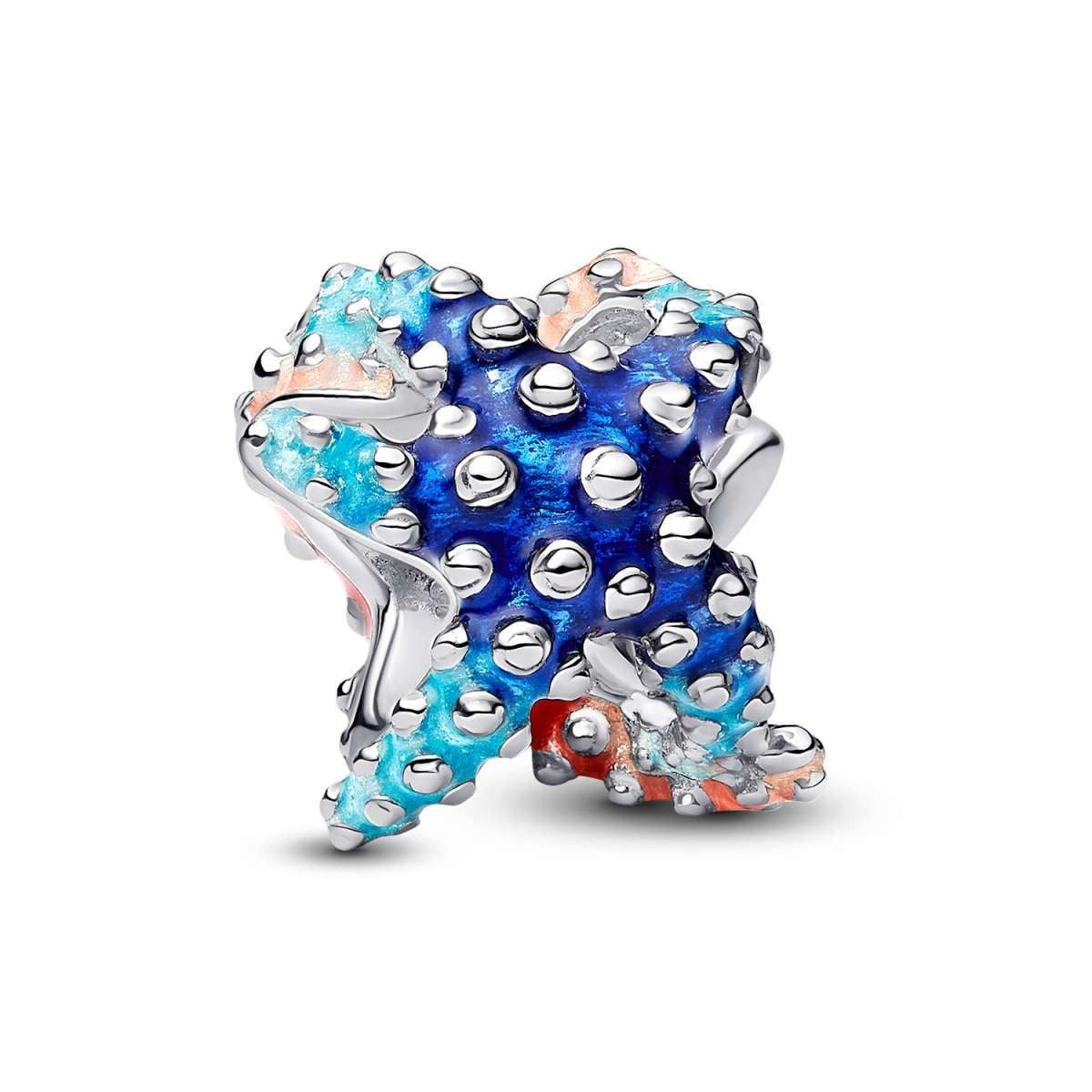 Pandora Bead 793817C01, Mini Silber Bunter Seestern