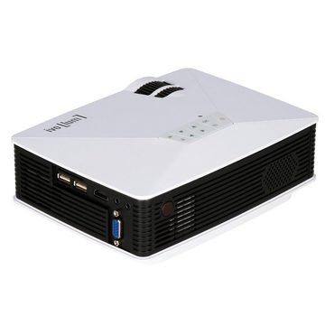 Celexon »HBP-1000« LED-Beamer (1200 lm, 1000:1, 800 x 480 px, schwarz / weiß)
