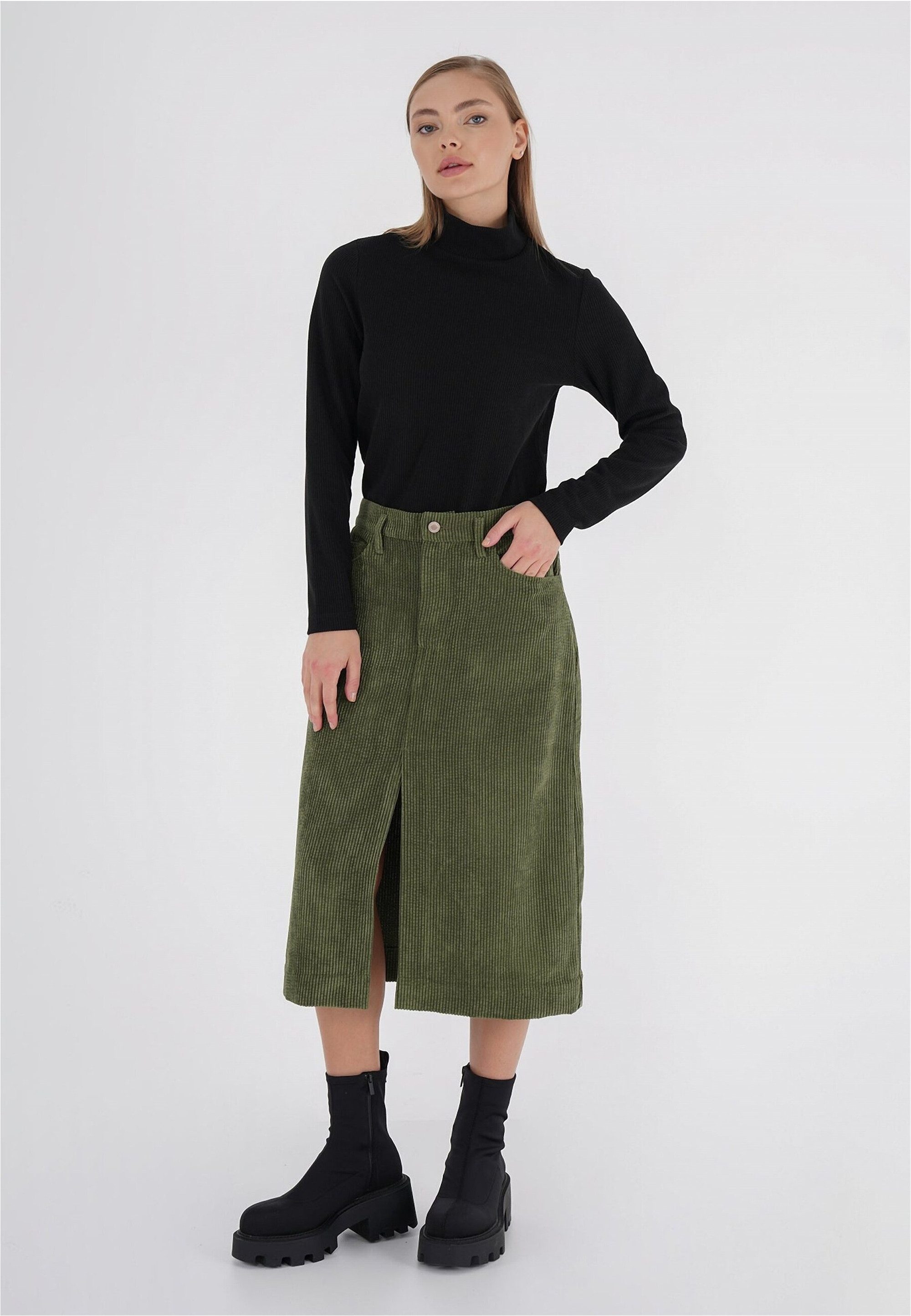 freshlions Rollkragenpullover Havin (1-tlg) mit Stehkragen