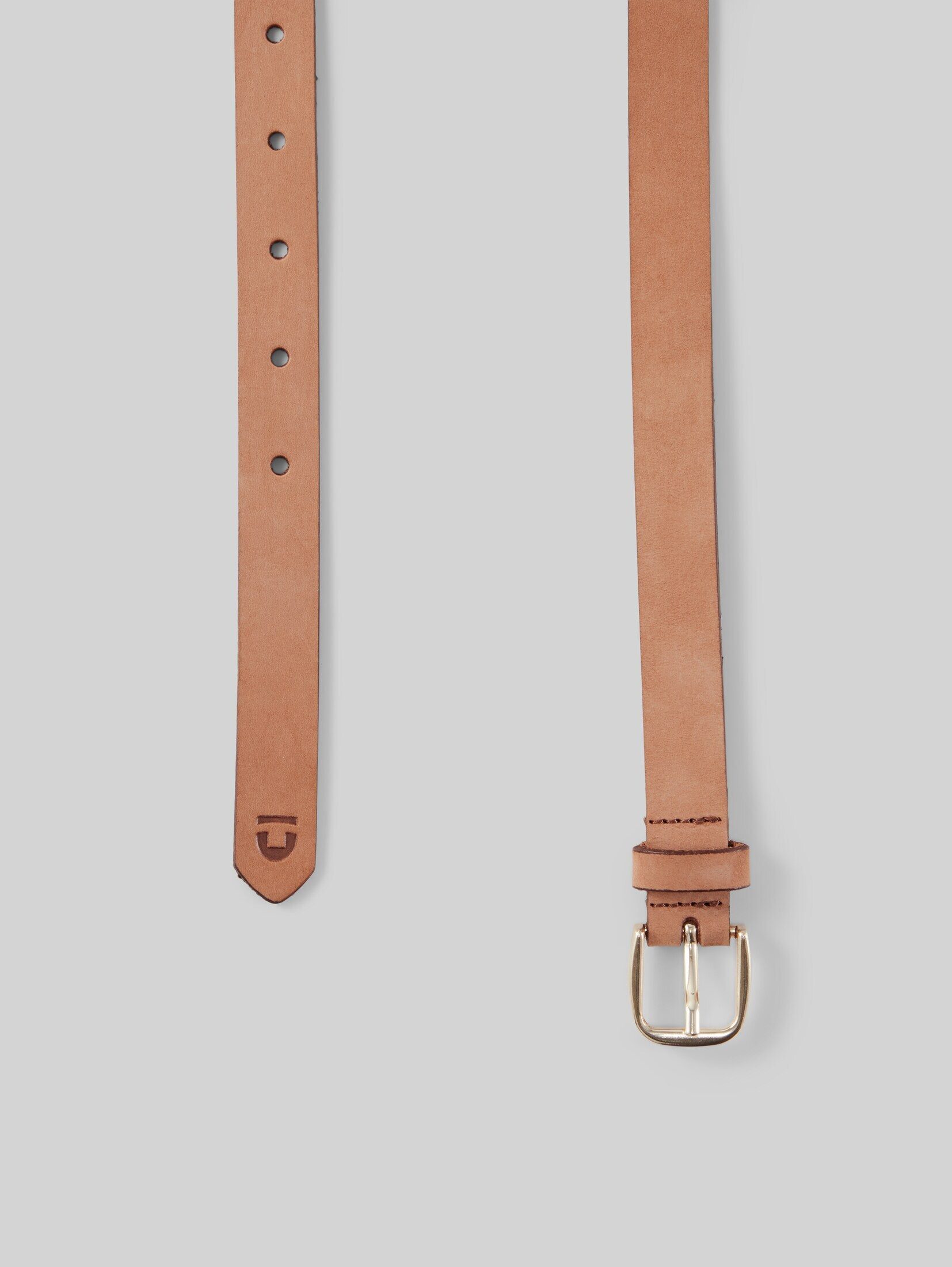 TOM TAILOR Denim Ledergürtel Belts TTMEGHAN schmaler Ledergürtel mit abgerundeter Dornschließe