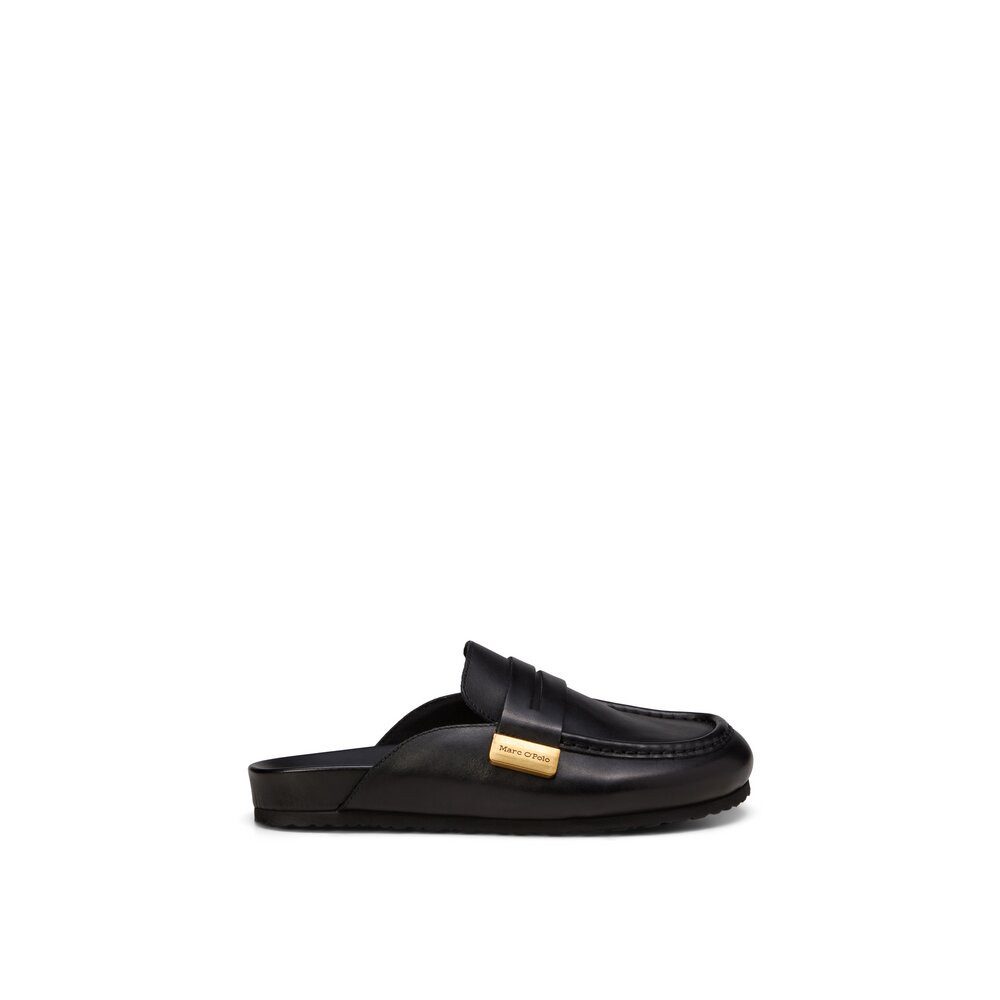 Marc O'Polo Marc O´Polo - Mule Model Floria - Schwarz Pantolette günstig online kaufen