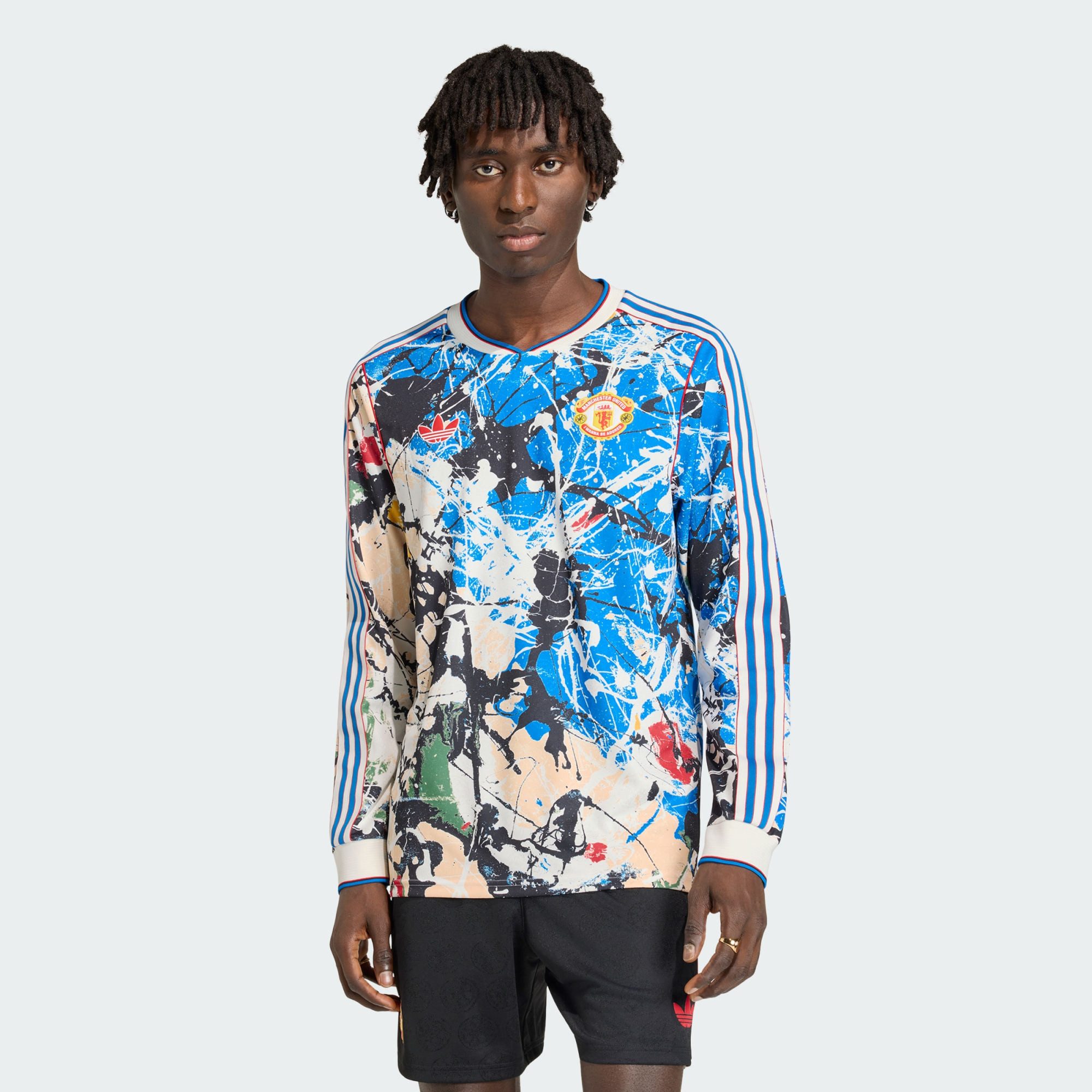 adidas Performance Fußballtrikot MANCHESTER UNITED STONE ROSES LANGARMTRIKOT (1-tlg)