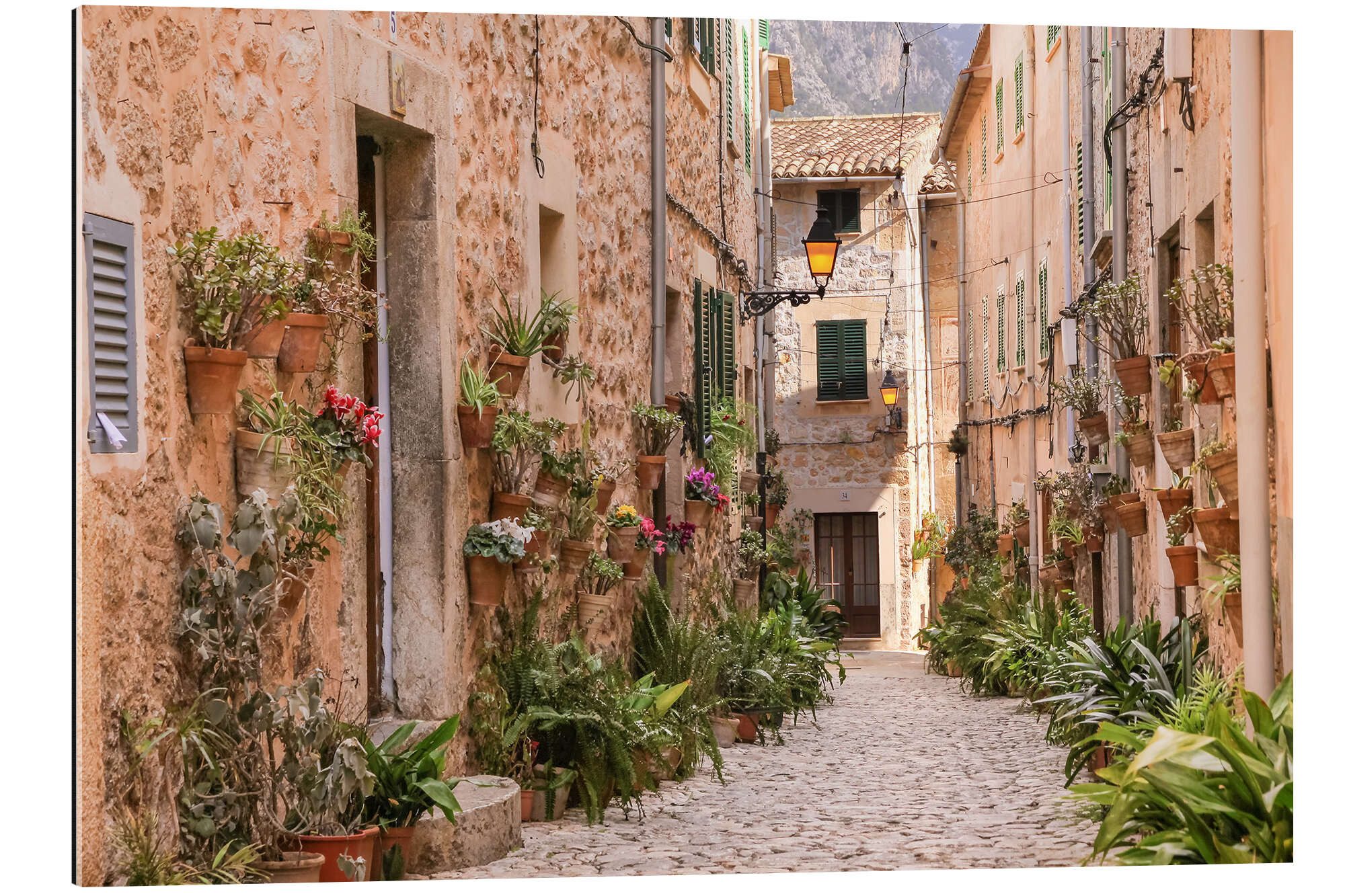 Posterlounge Wandbild Gasse in Valldemossa, Mallorca günstig online kaufen