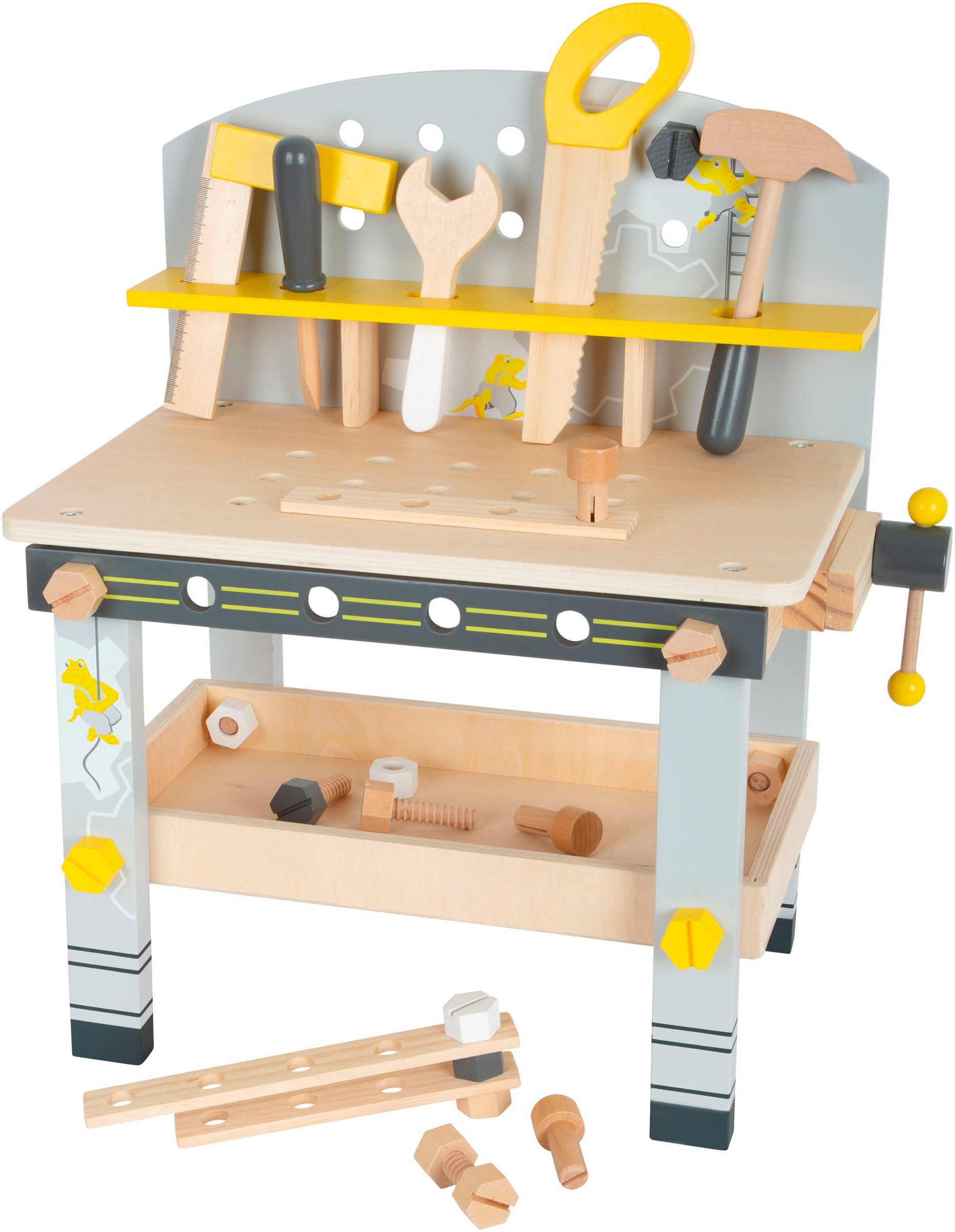 Small Foot Spielwerkbank Werkbank kompakt Miniwob günstig online kaufen