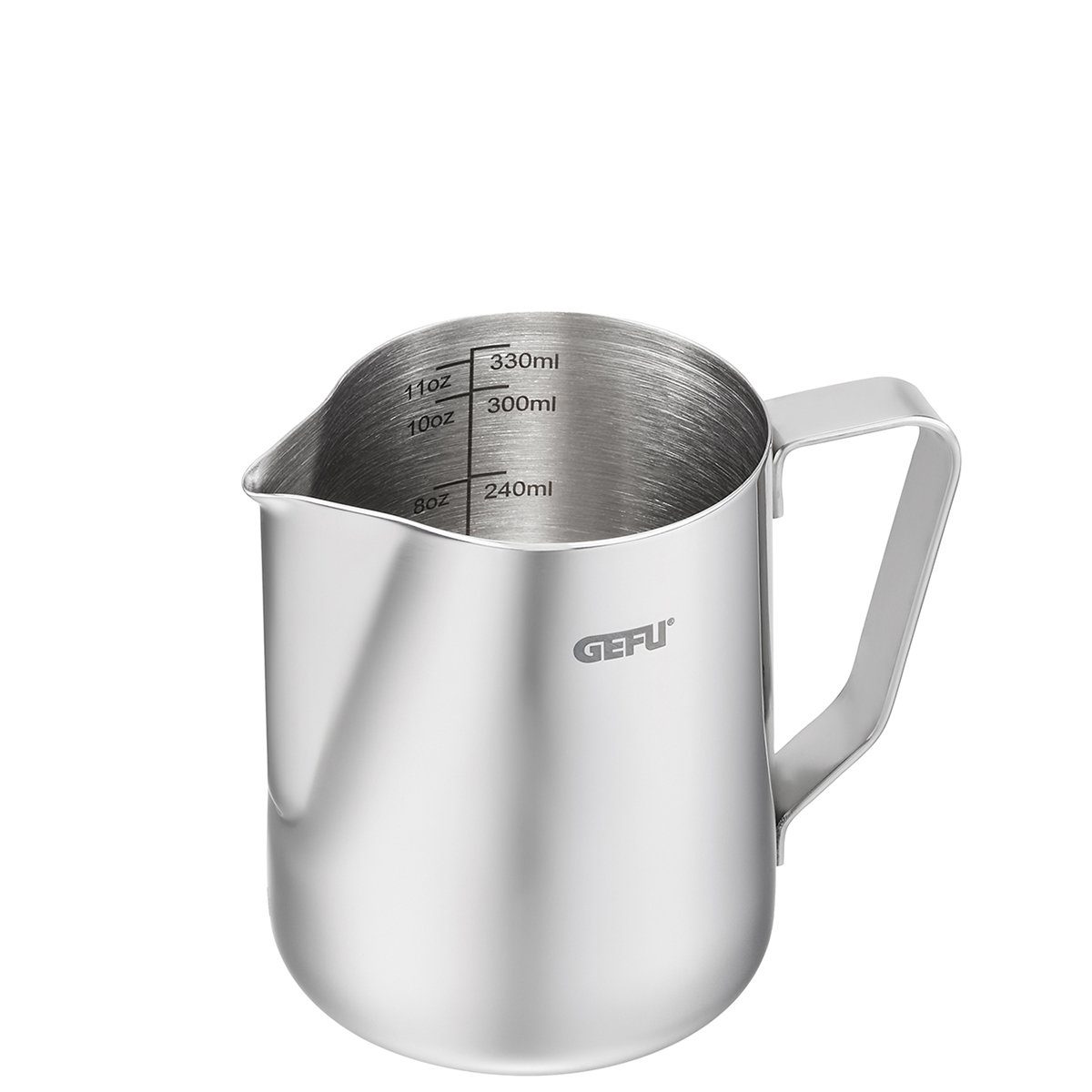 GEFU Milchkännchen Milchkännchen Edelstahl BARISTA 350Ml Milchkanne E