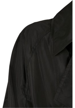 URBAN CLASSICS Outdoorjacke Damen Ladies Crinkle Nylon Minimal Trench Coat (1-St)