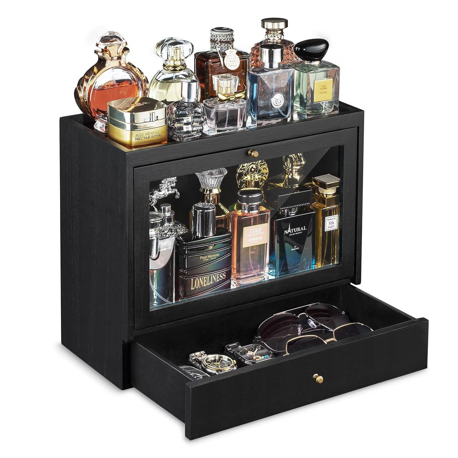 BlingBin Make-Up Organizer Parfümständer Parfüm-Organizer aus Massivholz fü günstig online kaufen