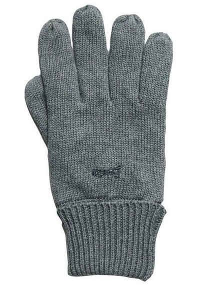 Superdry Strickhandschuhe KNITTED LOGO GLOVES