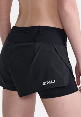 2xU Laufshorts Aero 2-in-1 4 Inch (1-tlg)