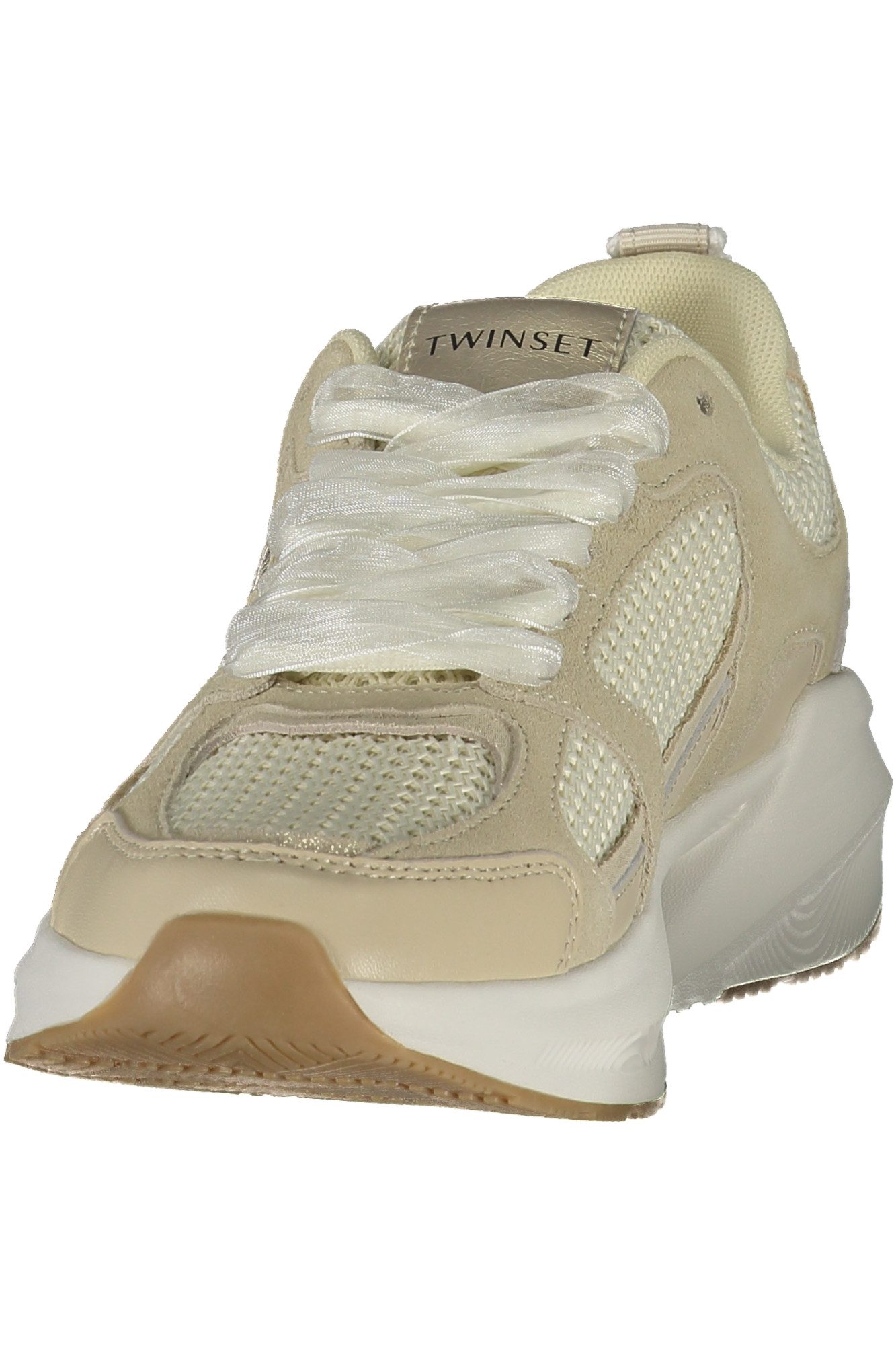 TWINSET Sneaker Damen-Sportschuh Beige: Stilvoll & Komfortabel mit