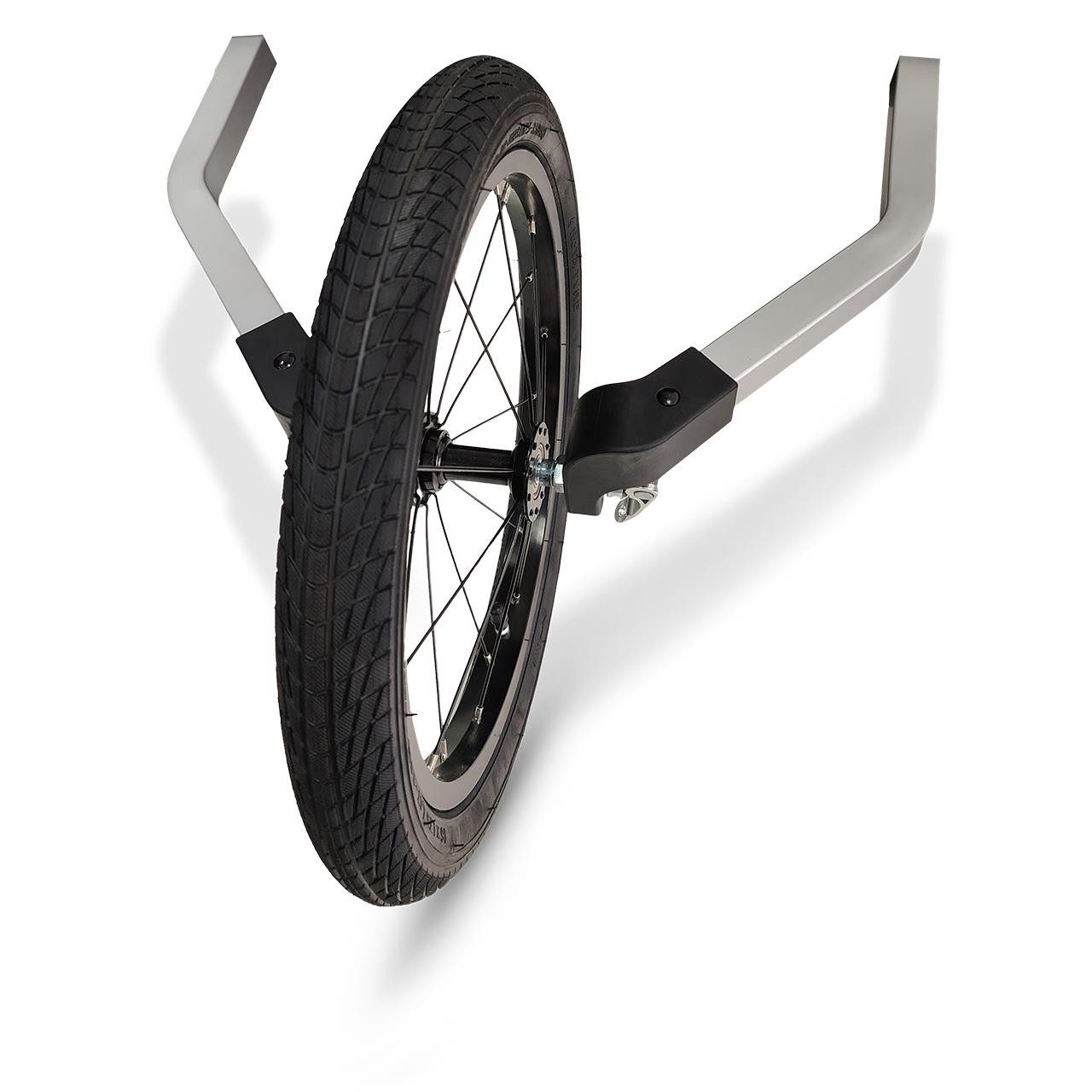 FUXTEC Fahrradkinderanhänger FX-FA1S-JR, Zubehör Joggerrad für FX-FA1S