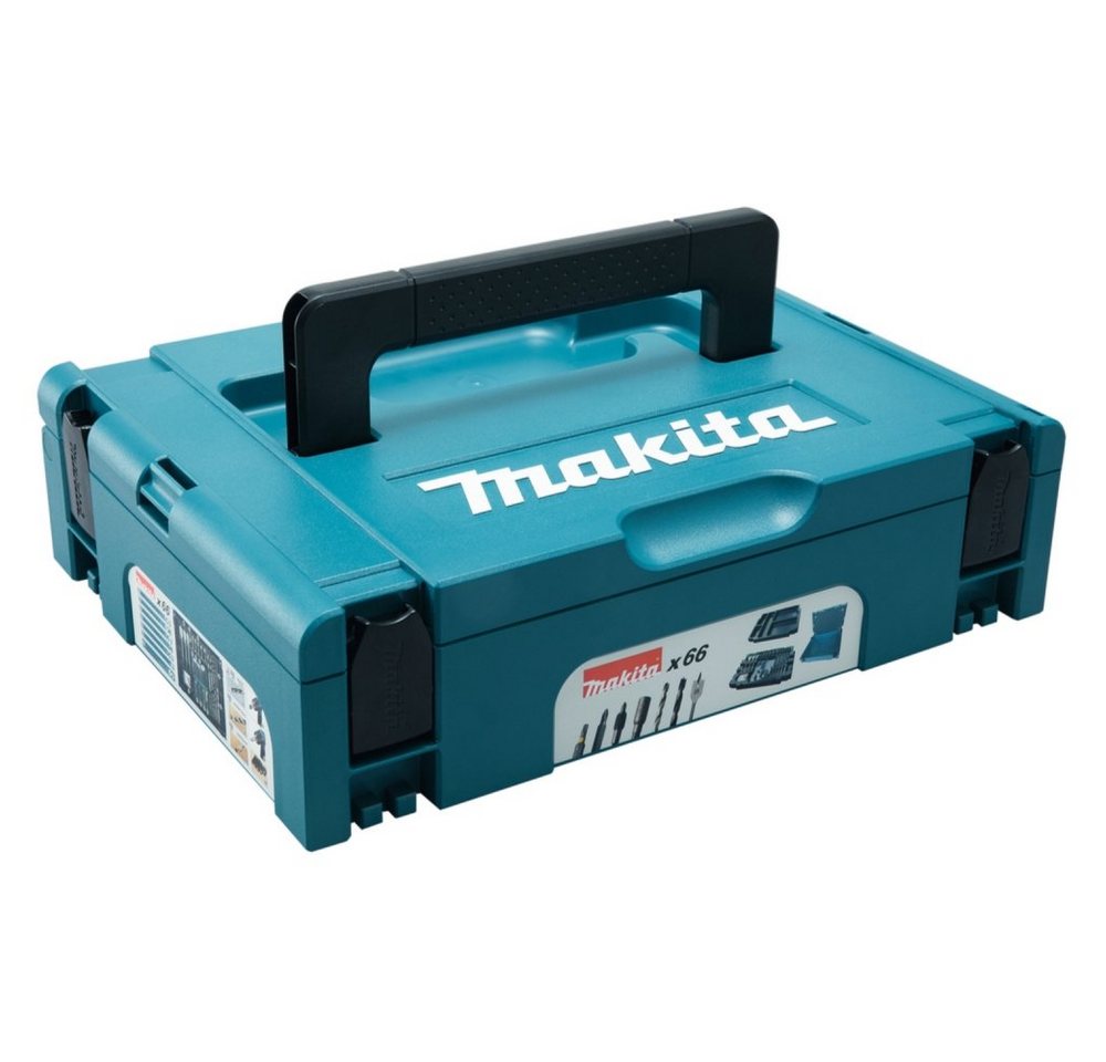 Thumbnail - Makita Bohrer- und Bitset Bohrer-Bit-Set 66-teilig - Bohrer- & Bit-Set - blau/schwarz