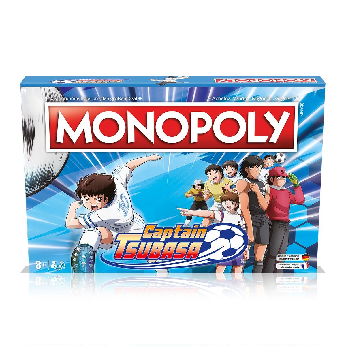 Winning Moves Spiel Monopoly - Captain Tsubasa (deutsch/französisch), Brettspiel