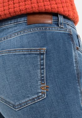 camel active 5-Pocket-Jeans aus Baumwollmischgewebe Straight Fit