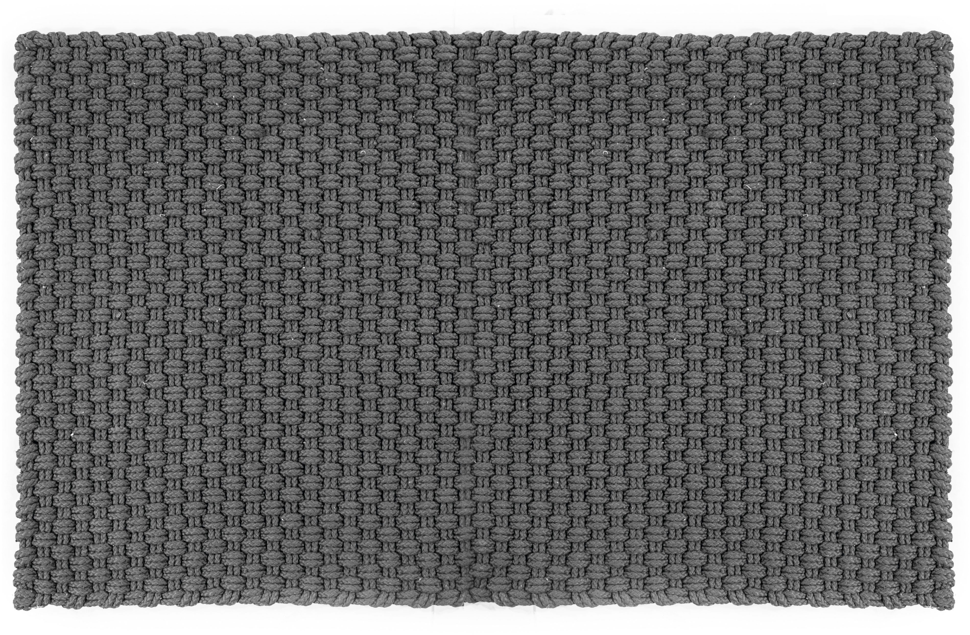 PAD Fußmatte UNI, Schmutzfangmatte, rechteckig, Höhe: 15 mm, handgewebt, Uni Farben, In- und Outdoor geeignet, auch als Läufer