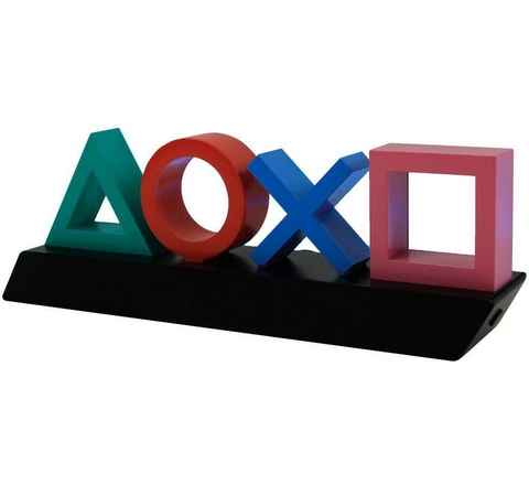 Paladone Dekolicht PlayStation Logo Icons, USB-Anschluss mit Ladefunktion, LED fest integriert