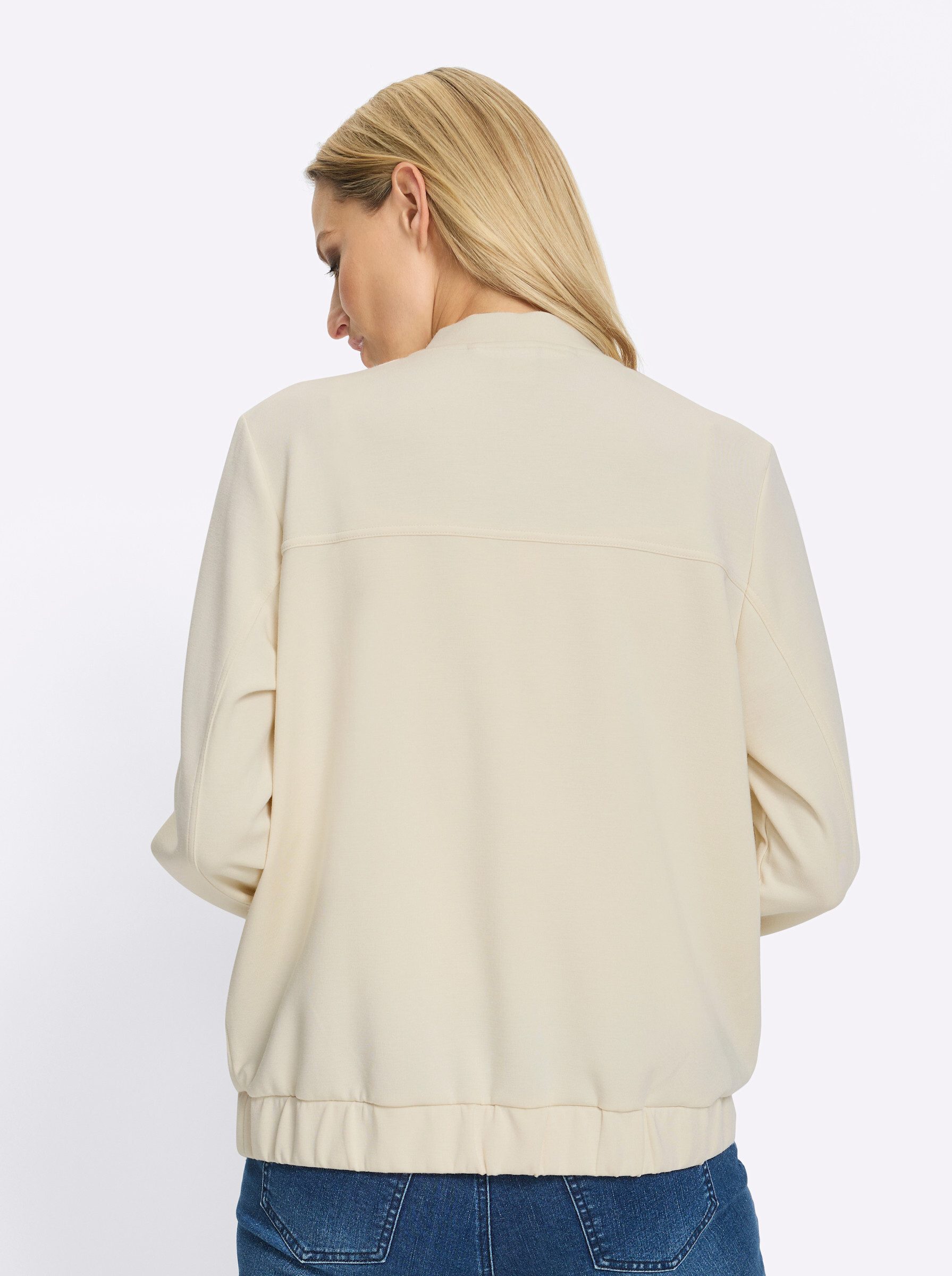 heine Shirtjacke Jersey-Jacke Langarm