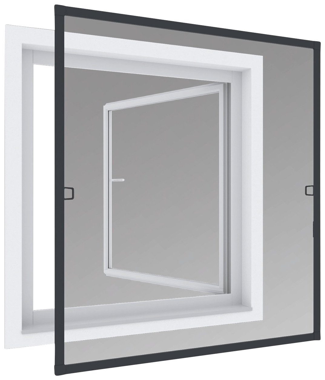 Windhager Insektenschutz-Fensterrahmen PLUS, BxH: 140x150 cm günstig online kaufen