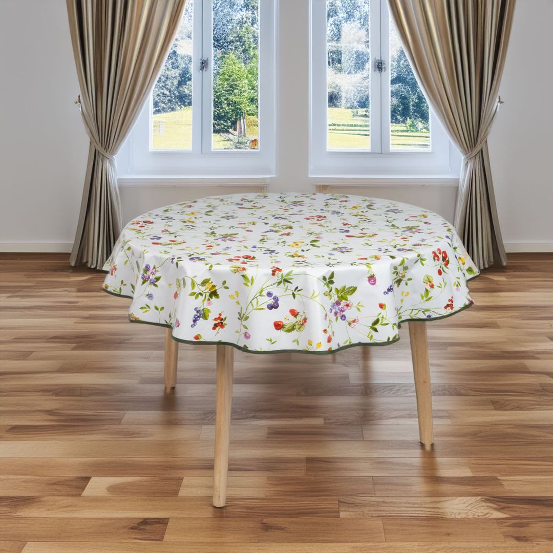 laro Tischdecke 140cm runde Wachstuchtischdecke mit günstig online kaufen