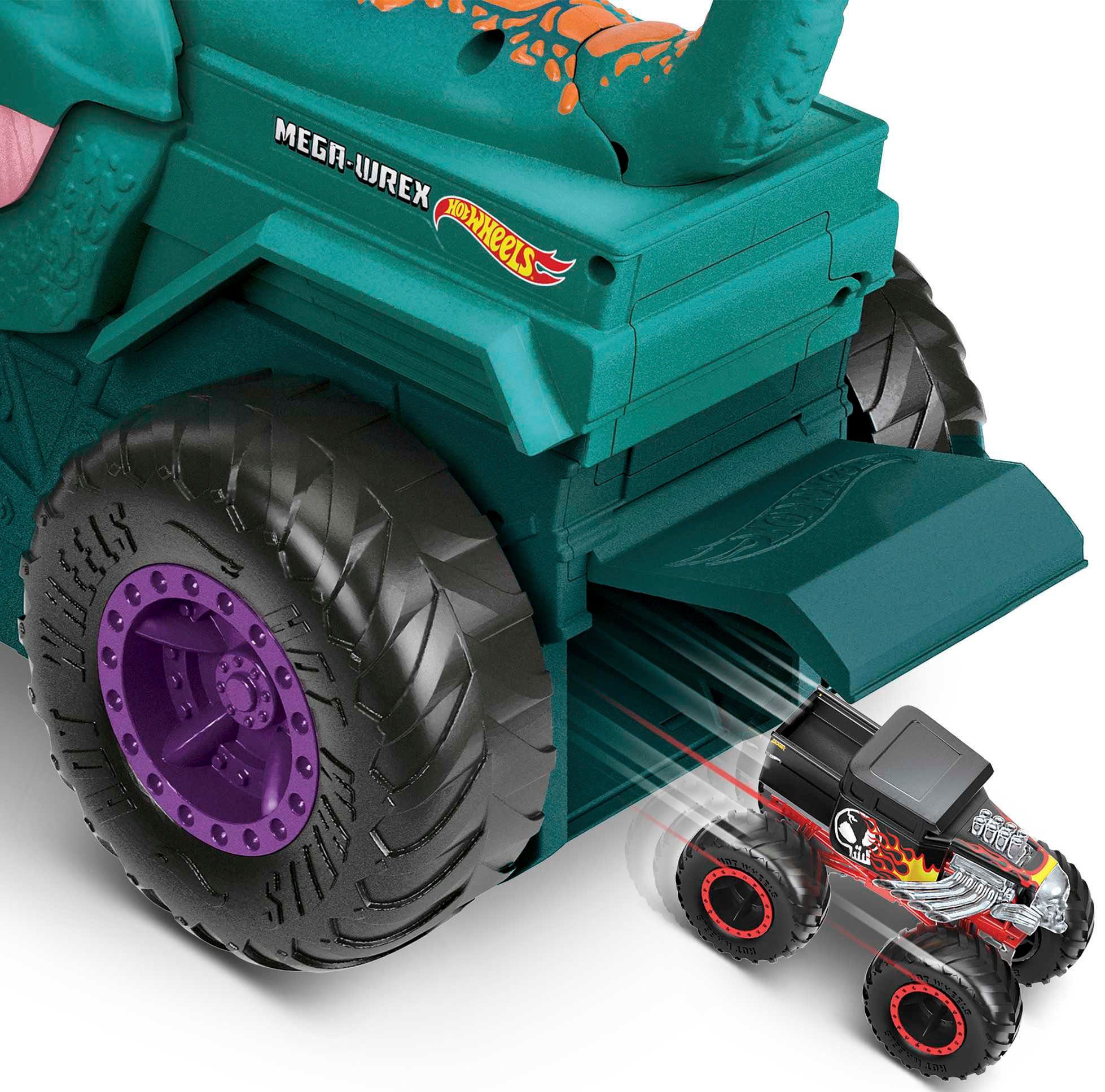 Hot Wheels Spielzeug-Monstertruck Mega-Wrex, mit Licht und Sound
