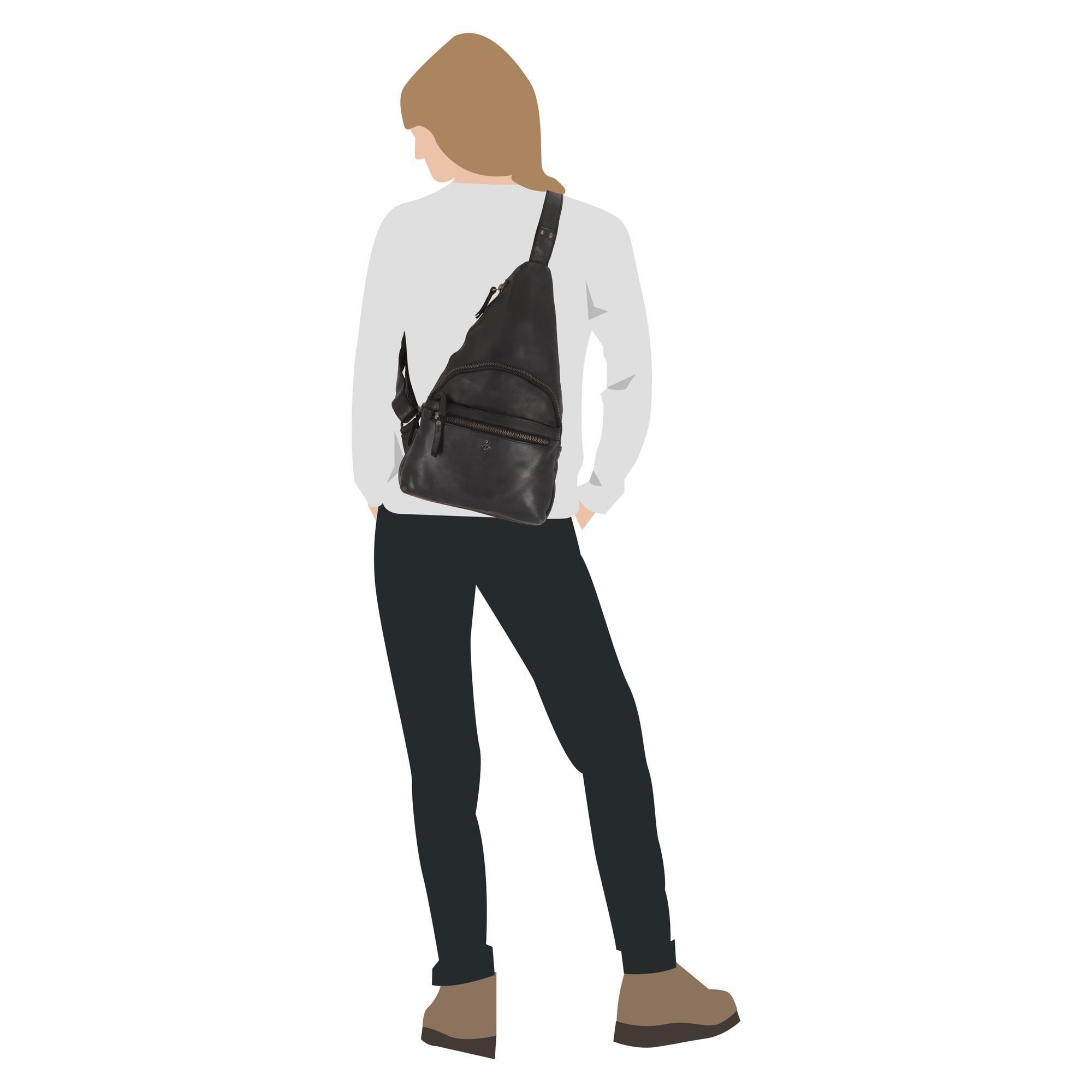 HARBOUR 2nd Umhängetasche Anchor Love, Leder günstig online kaufen