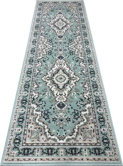 Läufer Oriental, Home affaire, rechteckig, Höhe: 7 mm, Дорожка, Brücke, Kurzflor, Orient-Optik, mit Bordüre, gewebt