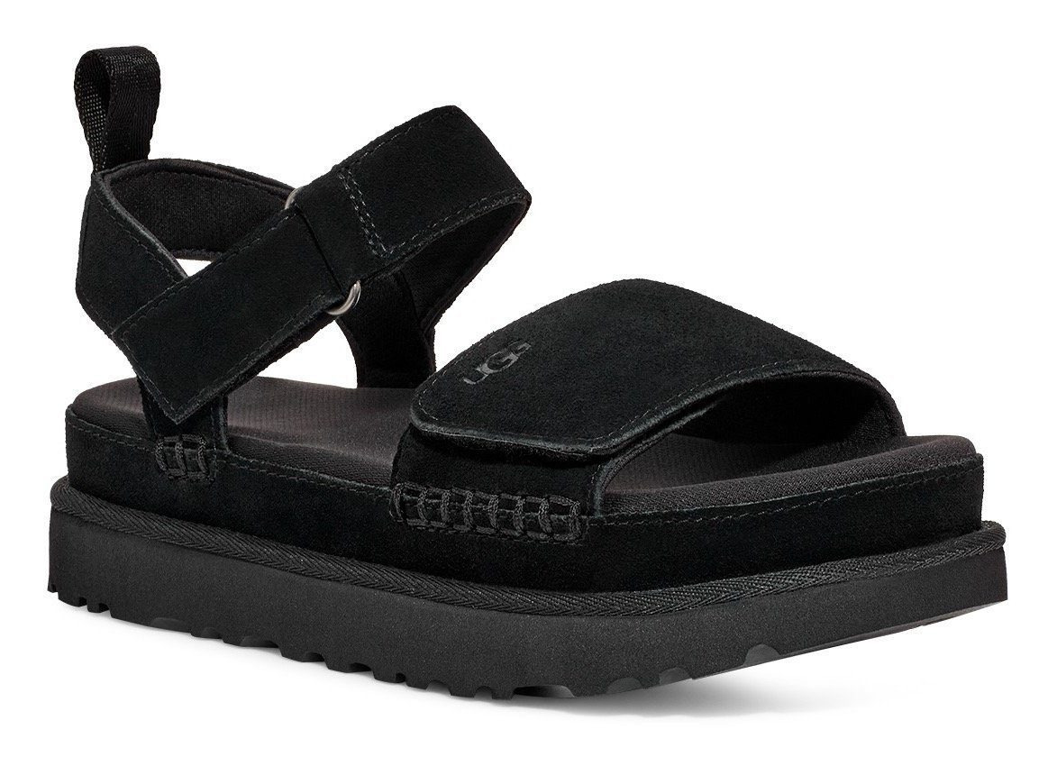 UGG W GOLDENSTAR Plateausandale, Plateausandale, Sandalette mit Klettversch günstig online kaufen