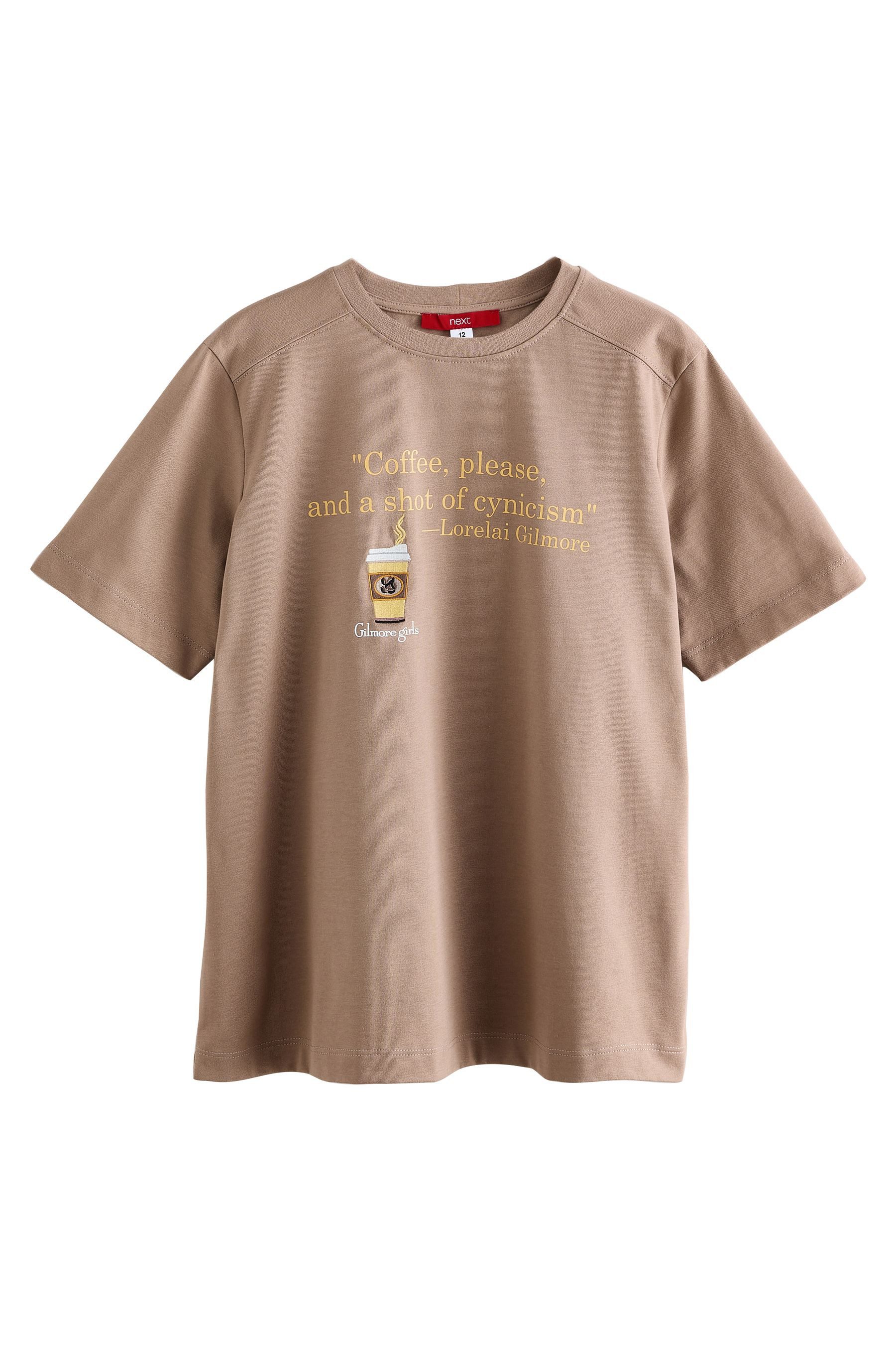 Next T-Shirt Lizenziertes Kurzarm-T-Shirt, Gilmore Girls günstig online kaufen