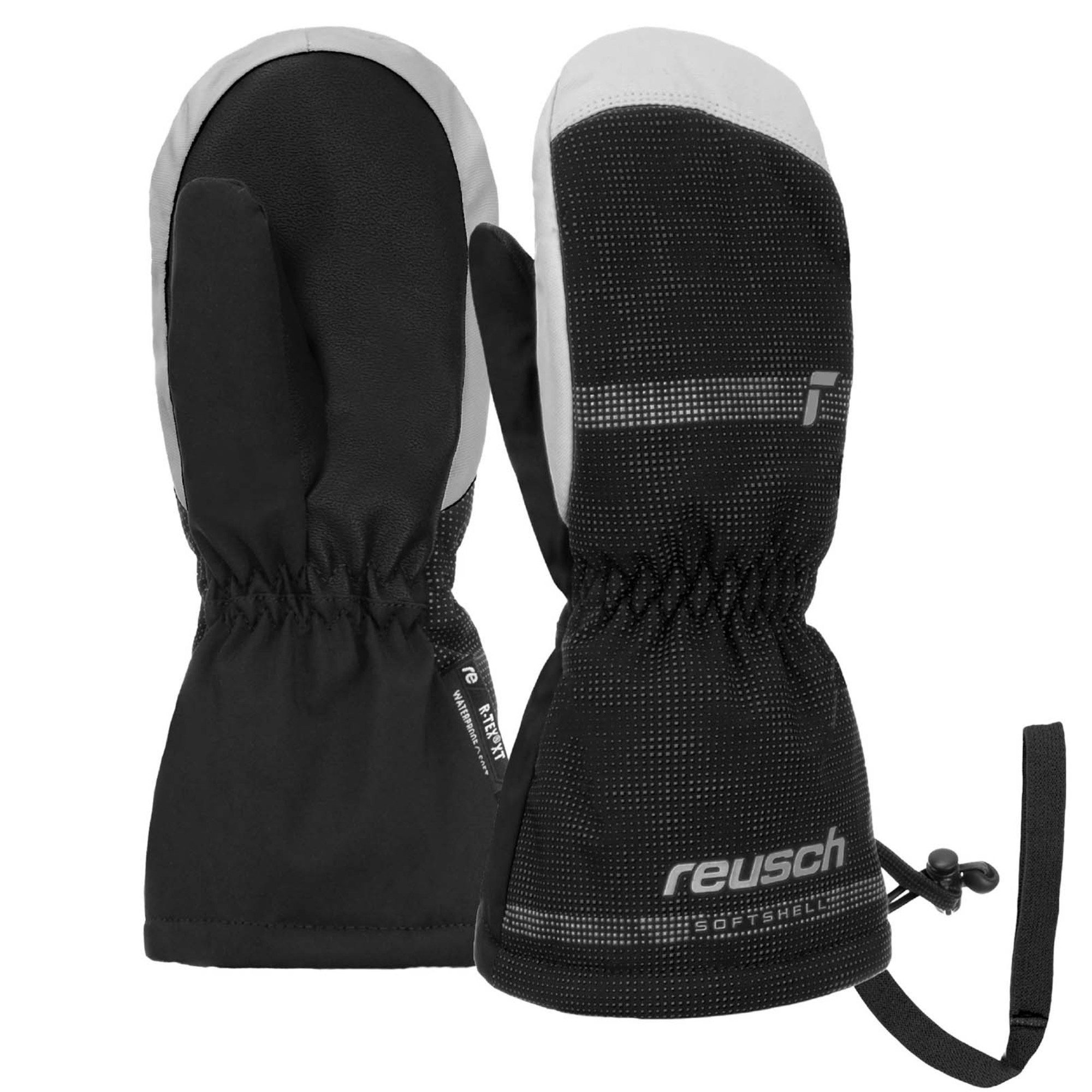 Skihandschuhe Maxi R-TEX® XT Mitten - Babyfäustlinge black / reflective