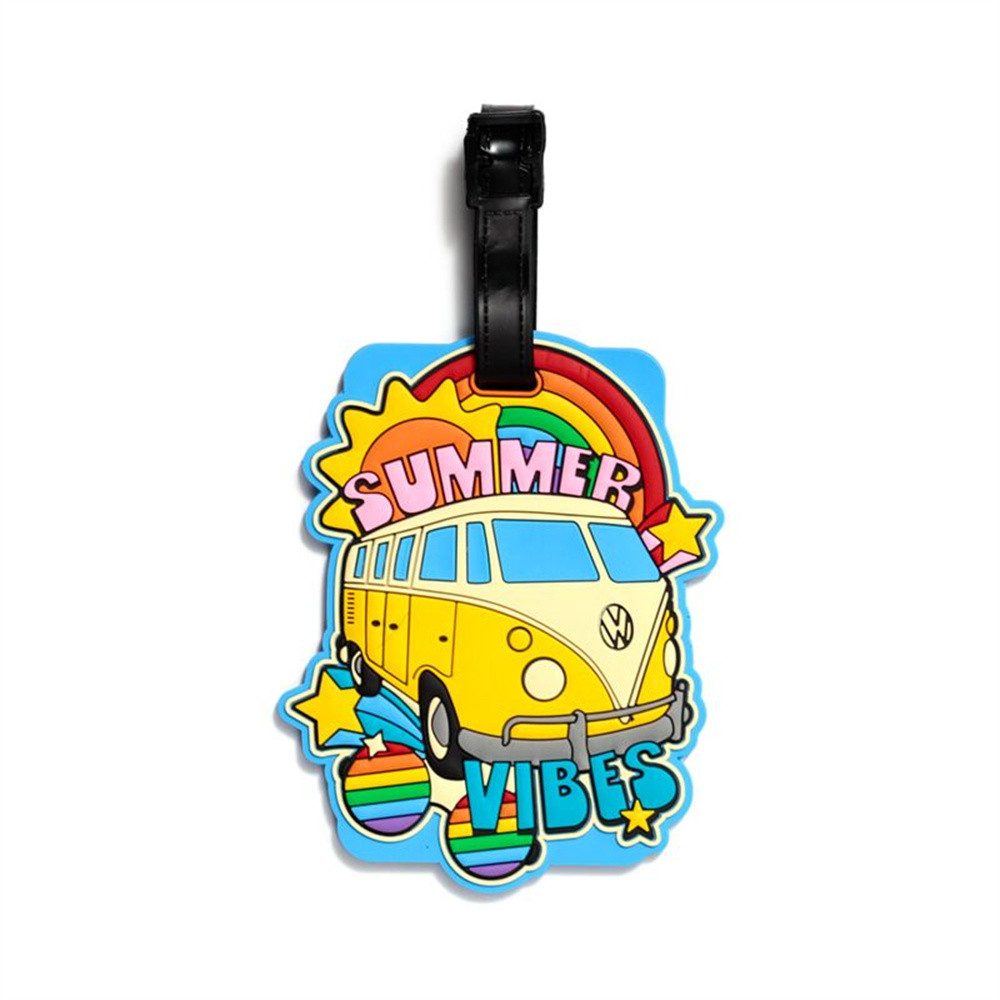 Puckator Gepäckanhänger Volkswagen VW T1 (Bulli, 1-St., Camper Bus Summer Vibes) Kofferanhänger, Namensschild