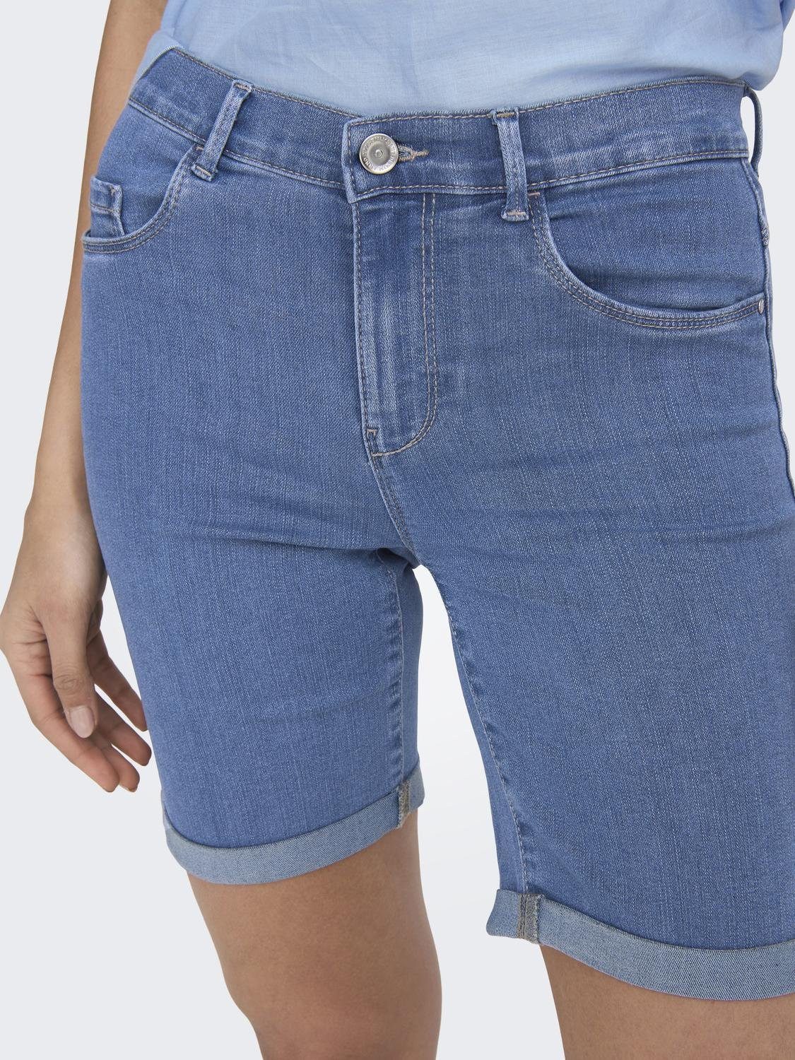 ONLY Jeansshorts ONLRAIN LIFE MID LONG günstig online kaufen