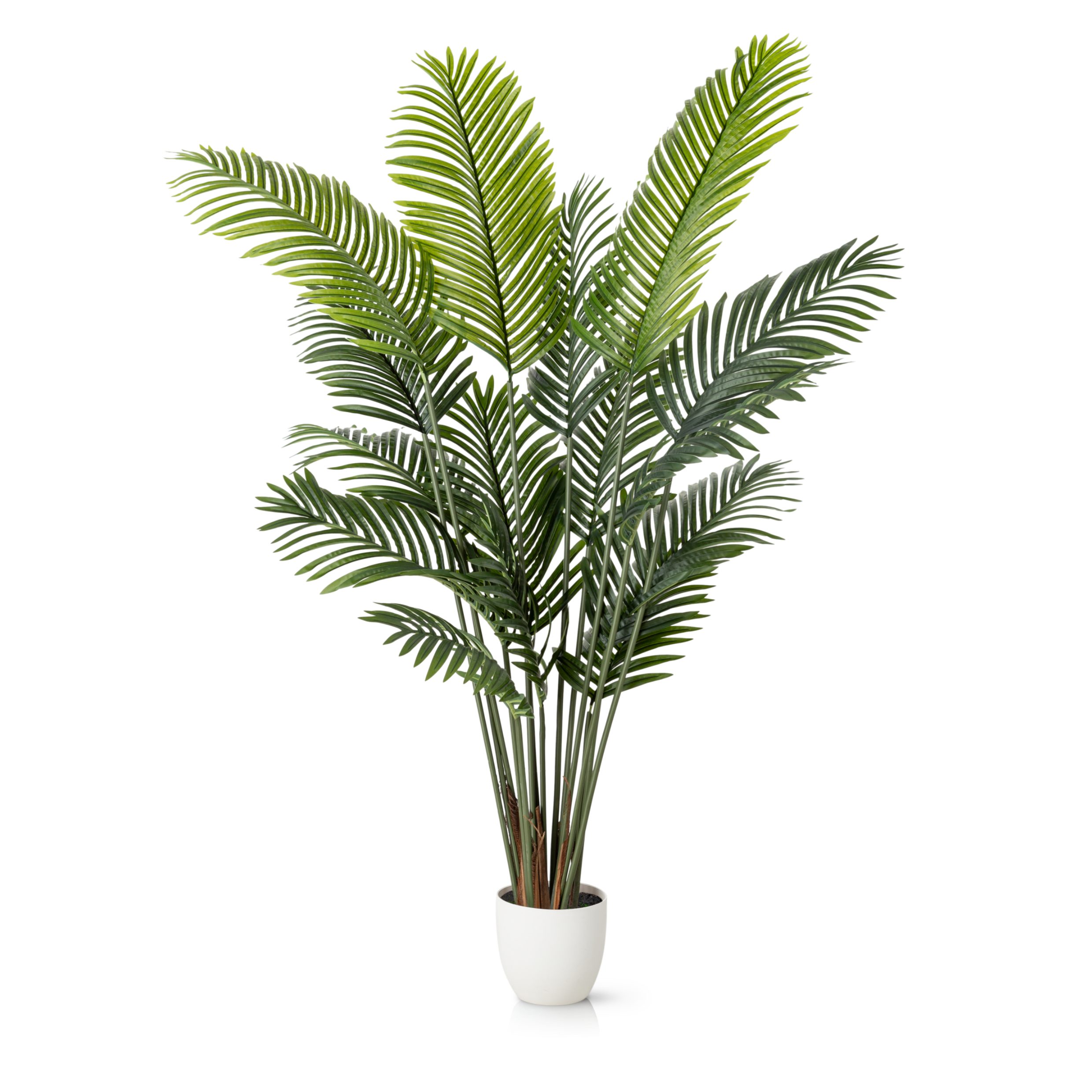 Kunstpalme Künstliche Areca Palme, Künstliche Palme, Kunstpalme mit Topf
