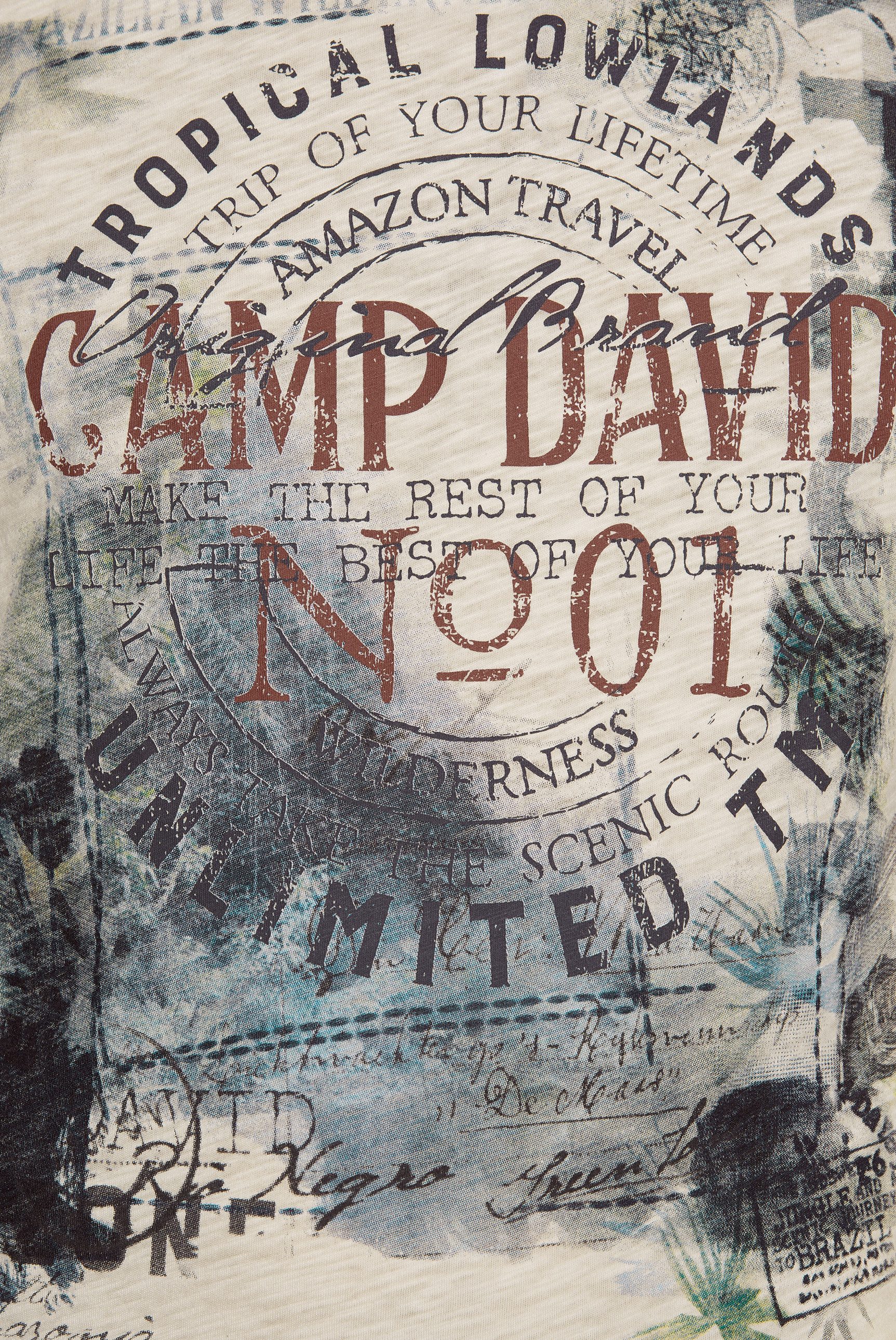CAMP DAVID Tanktop aus Baumwolle