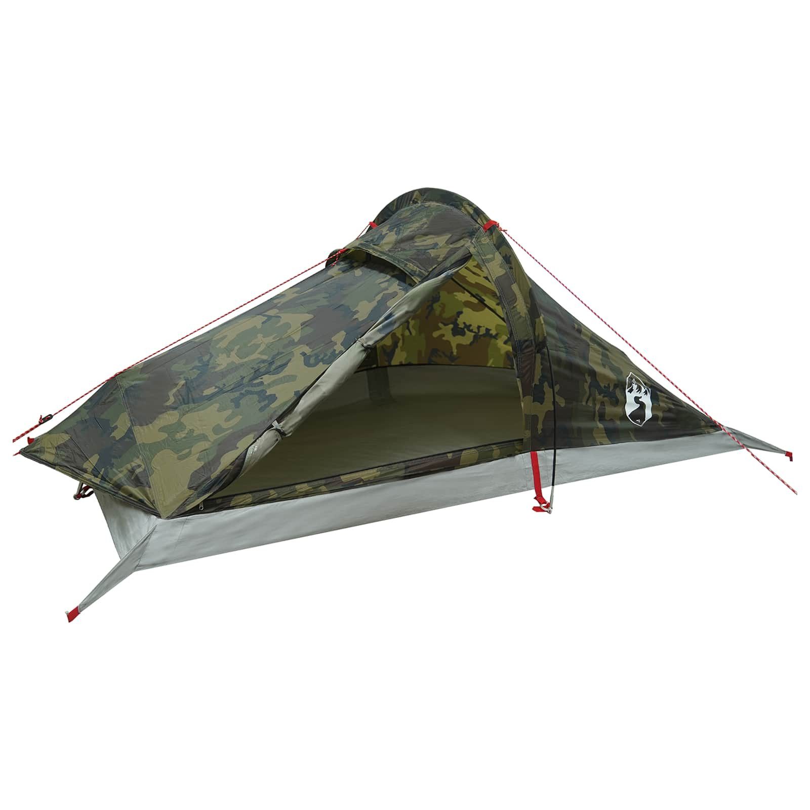 vidaXL Kuppelzelt Trekkingzelt 4 Personen Tarnung, (1 tlg)
