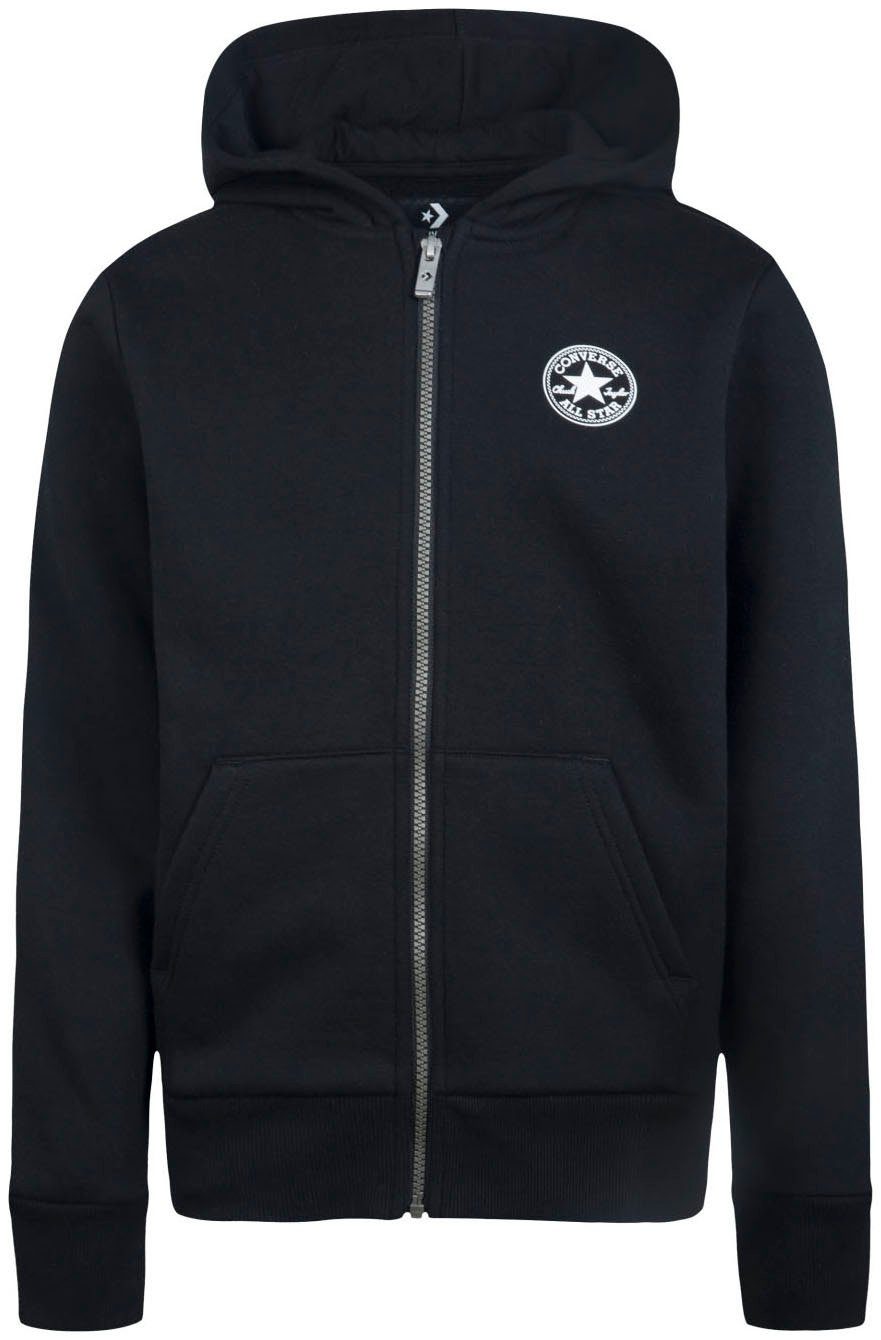 Converse Kapuzensweatjacke CNVB FLEECE CTP CHEST CORE FZ (1-tlg)